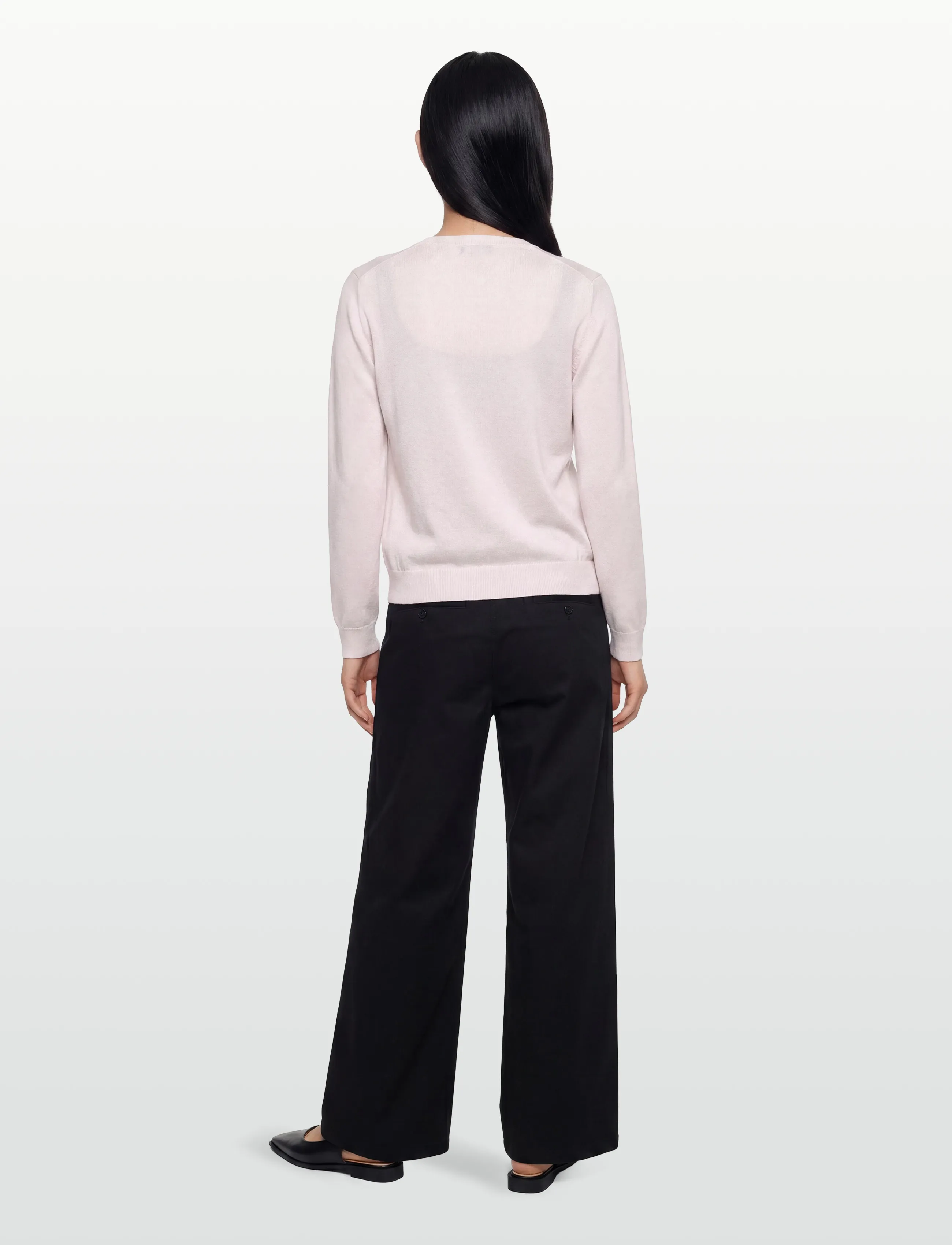 United Colors of Benetton - L/S SWEATER - cardigans - pink - 4
