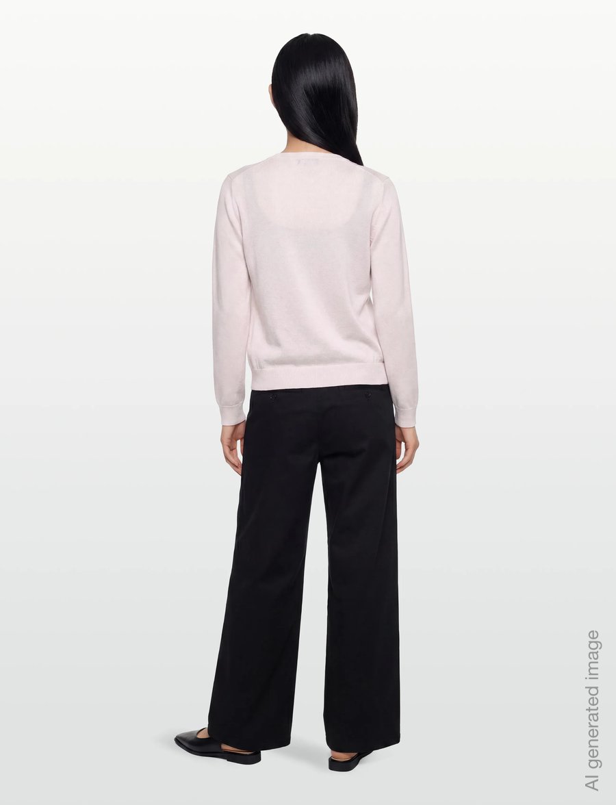 United Colors of Benetton - L/S SWEATER - kardiganid - pink - 4