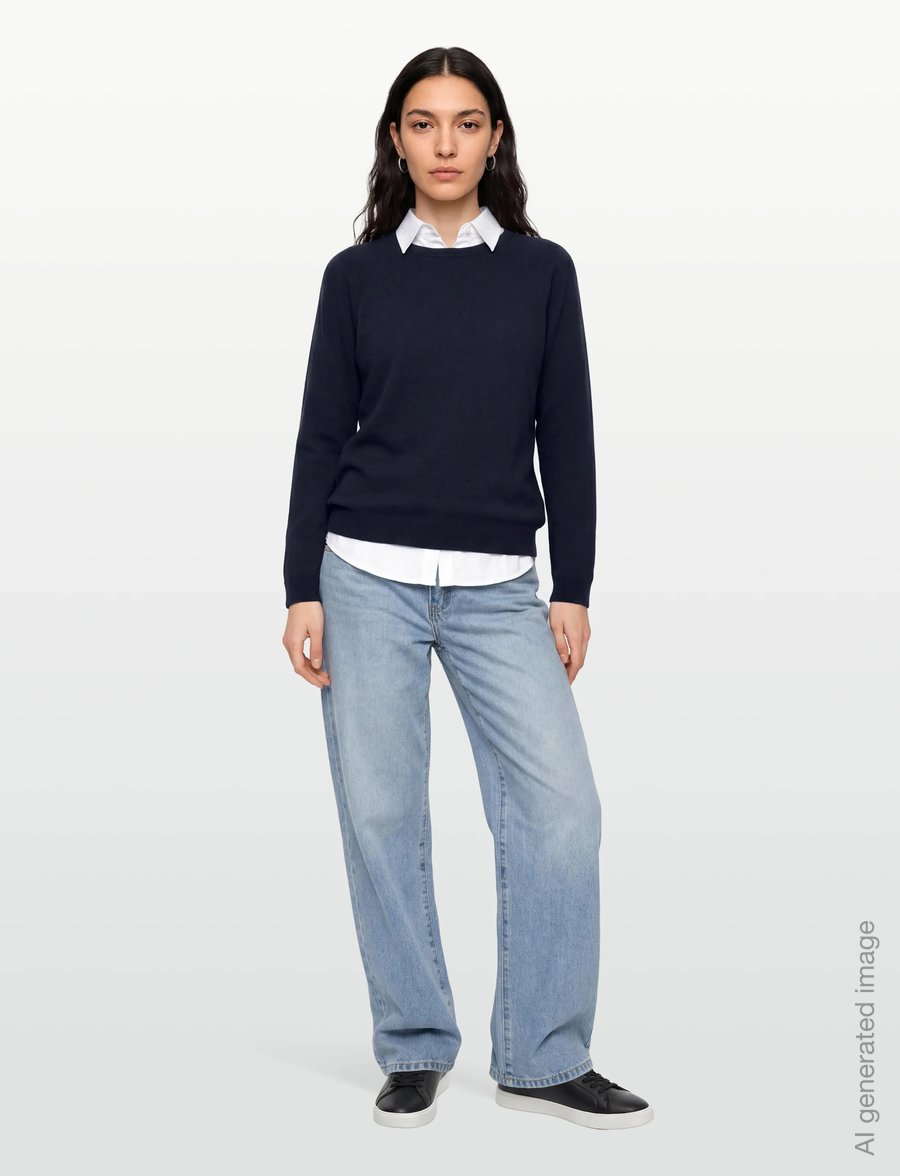 United Colors of Benetton - SWEATER L/S - pullover - blue - 0