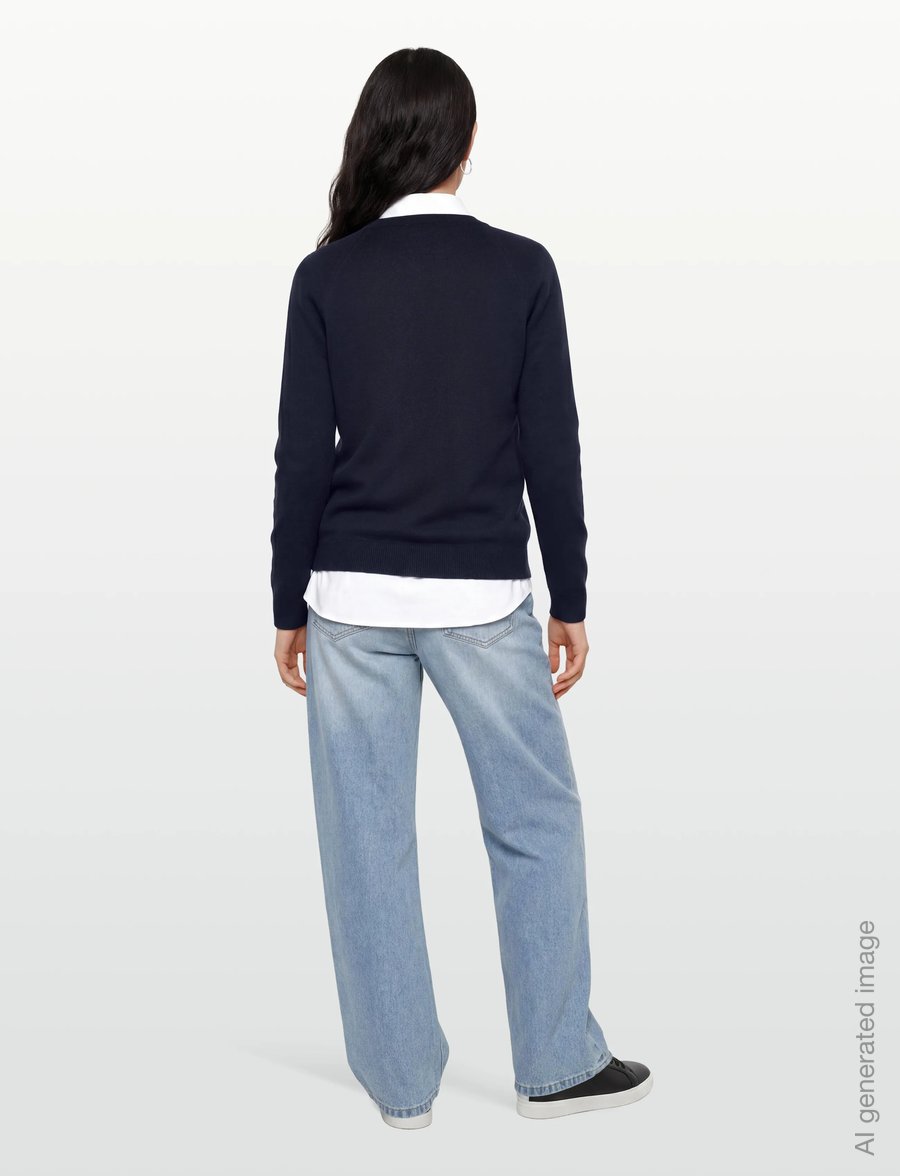 United Colors of Benetton - SWEATER L/S - pullover - blue - 4