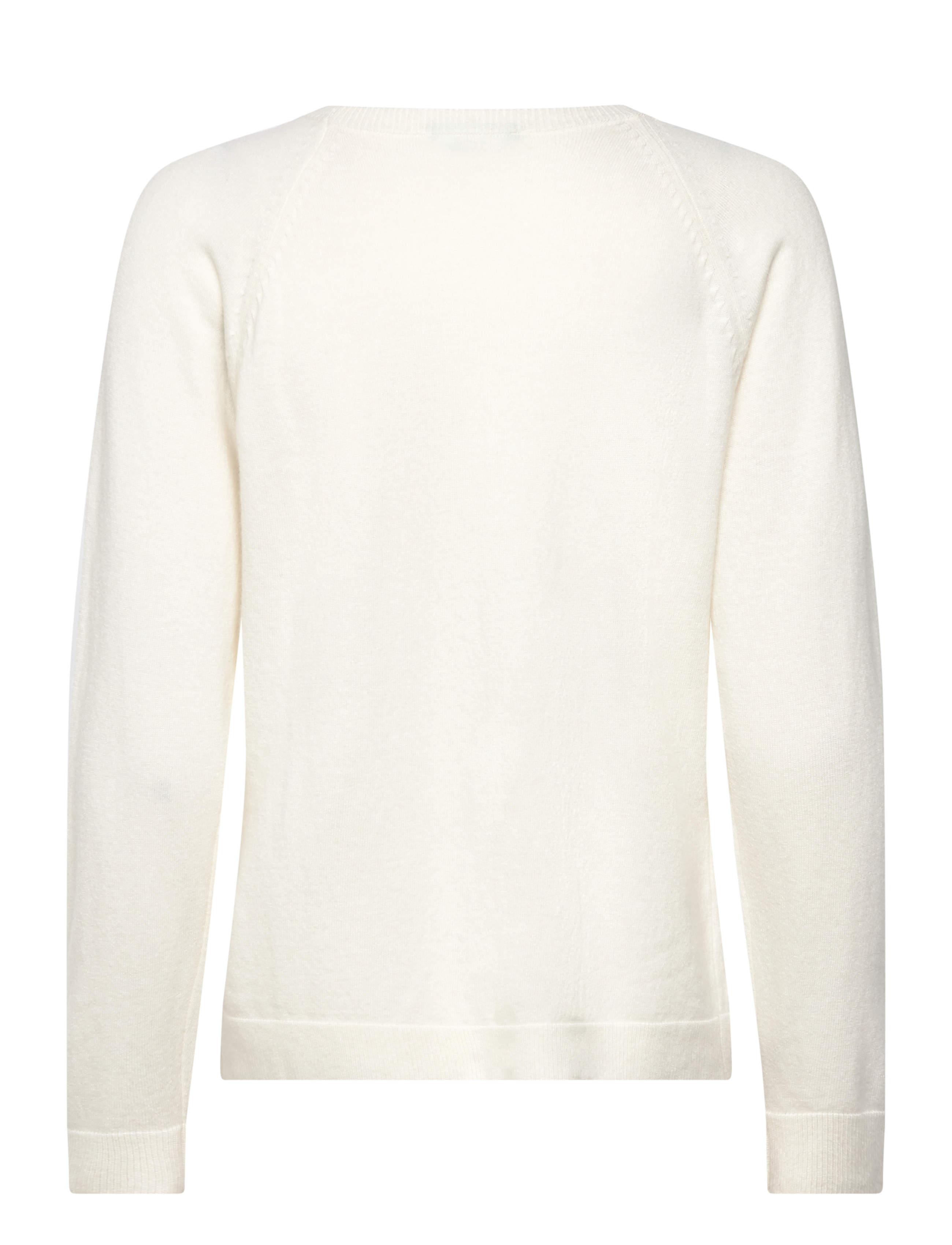 United Colors of Benetton - SWEATER L/S - megztiniai - white - 1