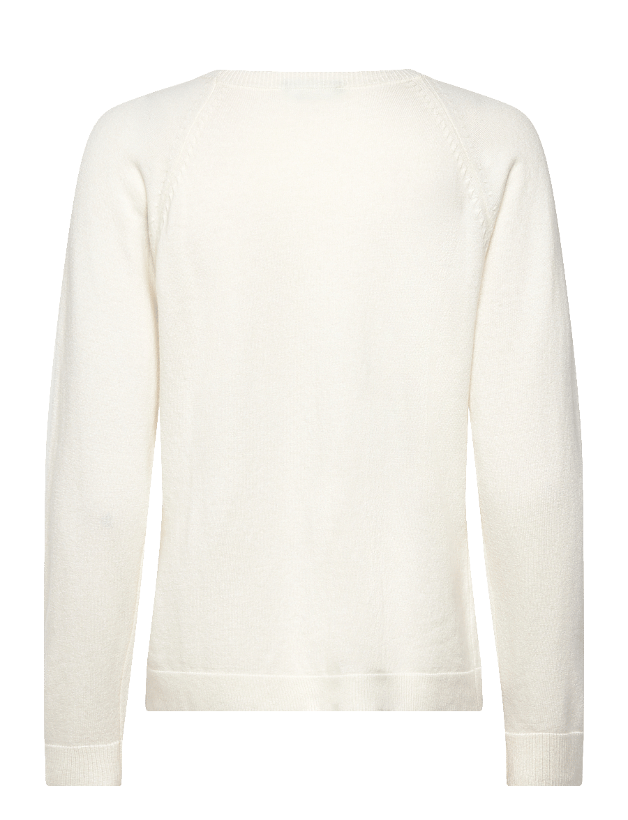 United Colors of Benetton - SWEATER L/S - stickade tröjor - white - 2