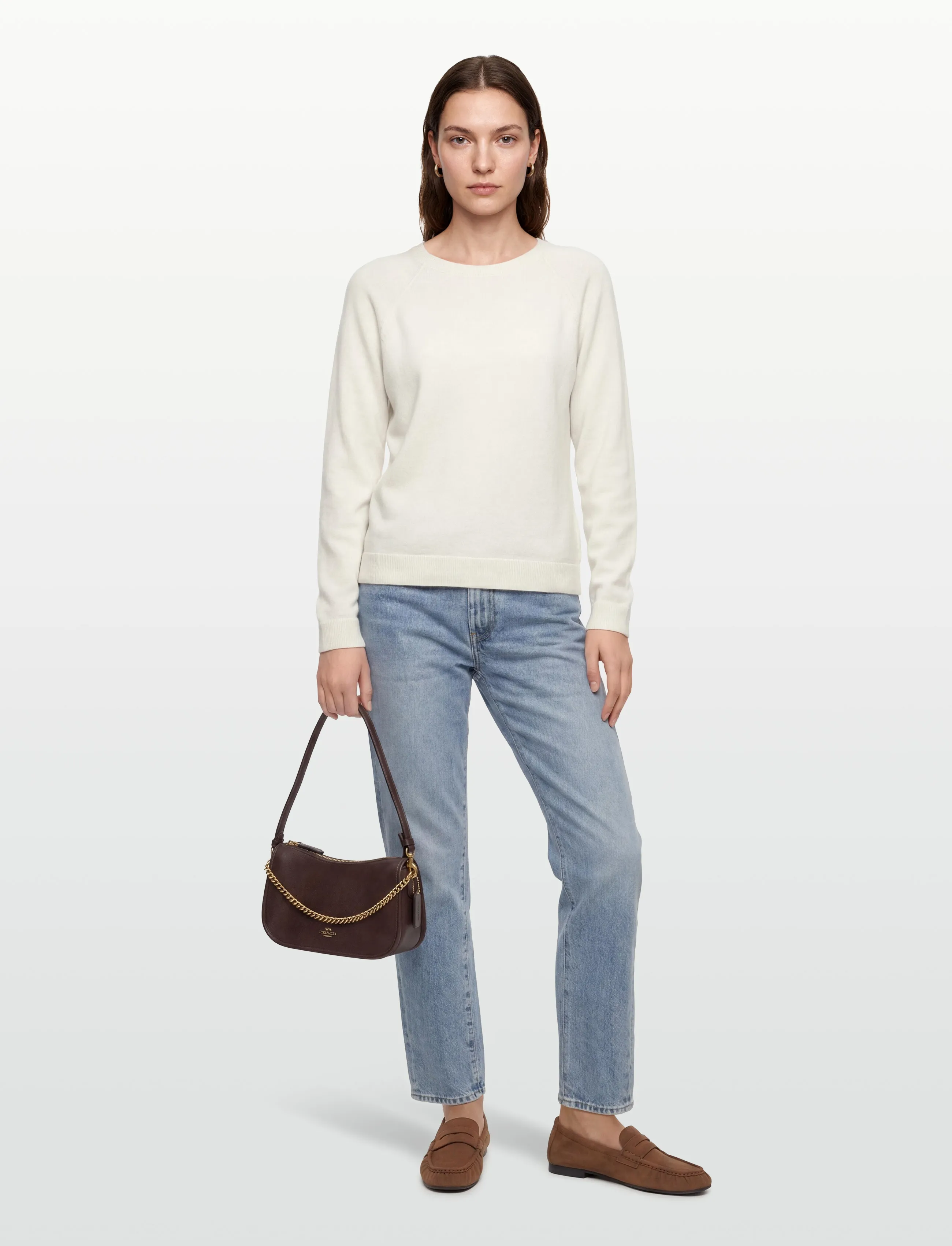 United Colors of Benetton - SWEATER L/S - jumpers - white - 0