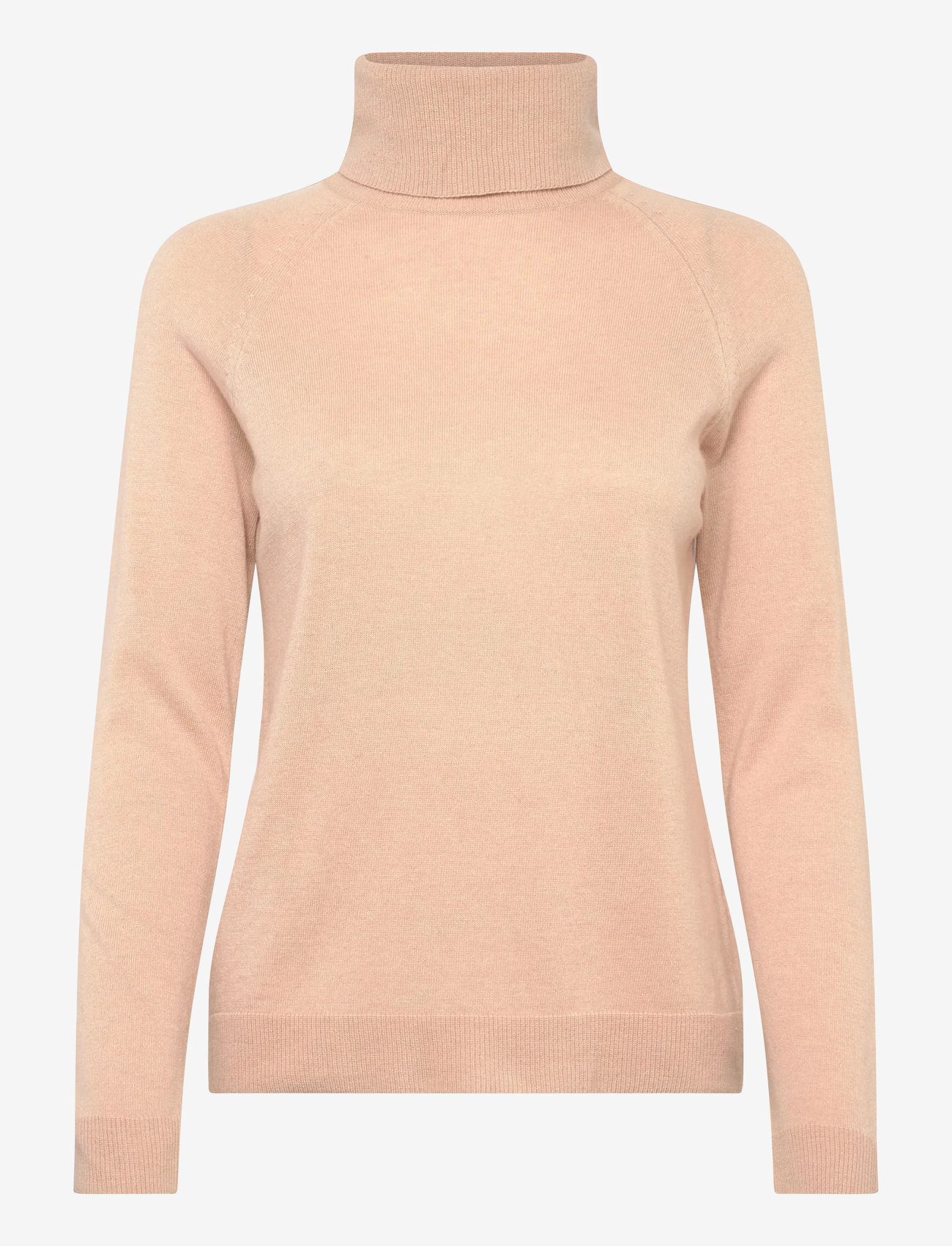 United Colors of Benetton - TURTLE NECK SWEATER - kõrge kaelusega kudumid - beige - 0