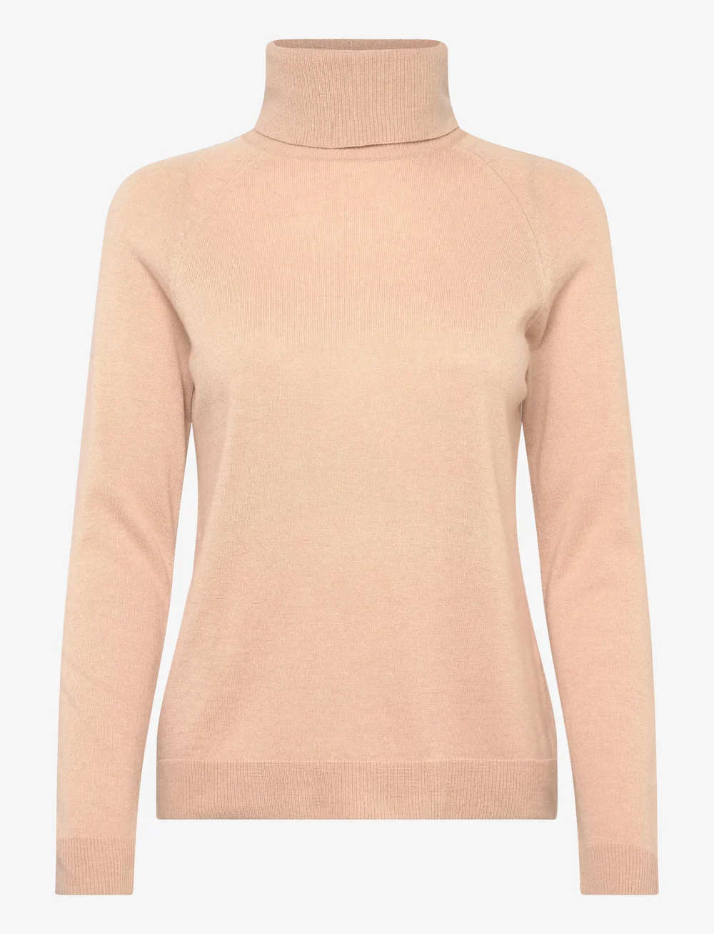 United Colors of Benetton - TURTLE NECK SWEATER - rullekraver - beige - 0