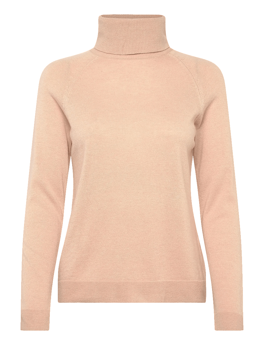 United Colors of Benetton - TURTLE NECK SWEATER - polotröjor - beige - 0