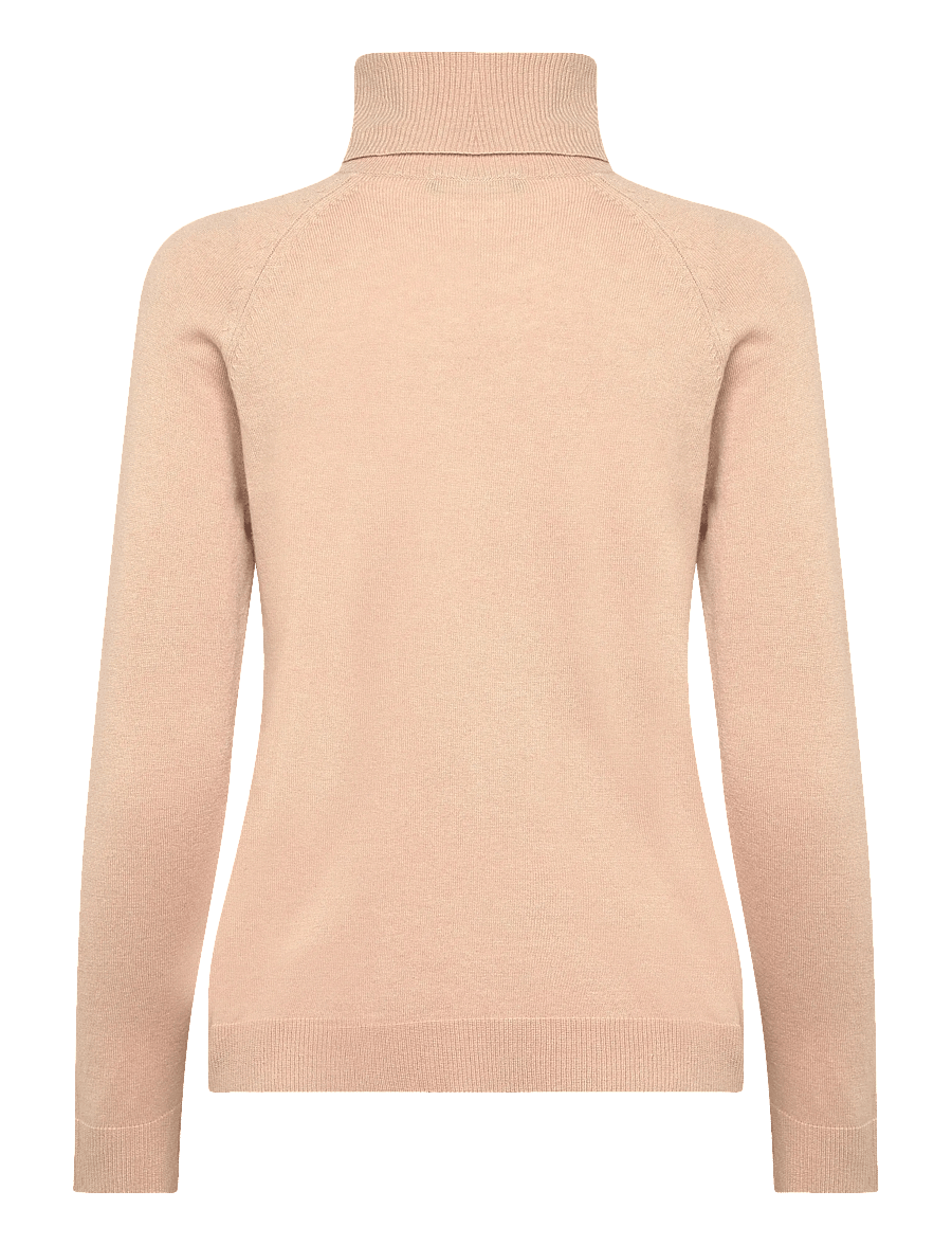 United Colors of Benetton - TURTLE NECK SWEATER - polotröjor - beige - 1