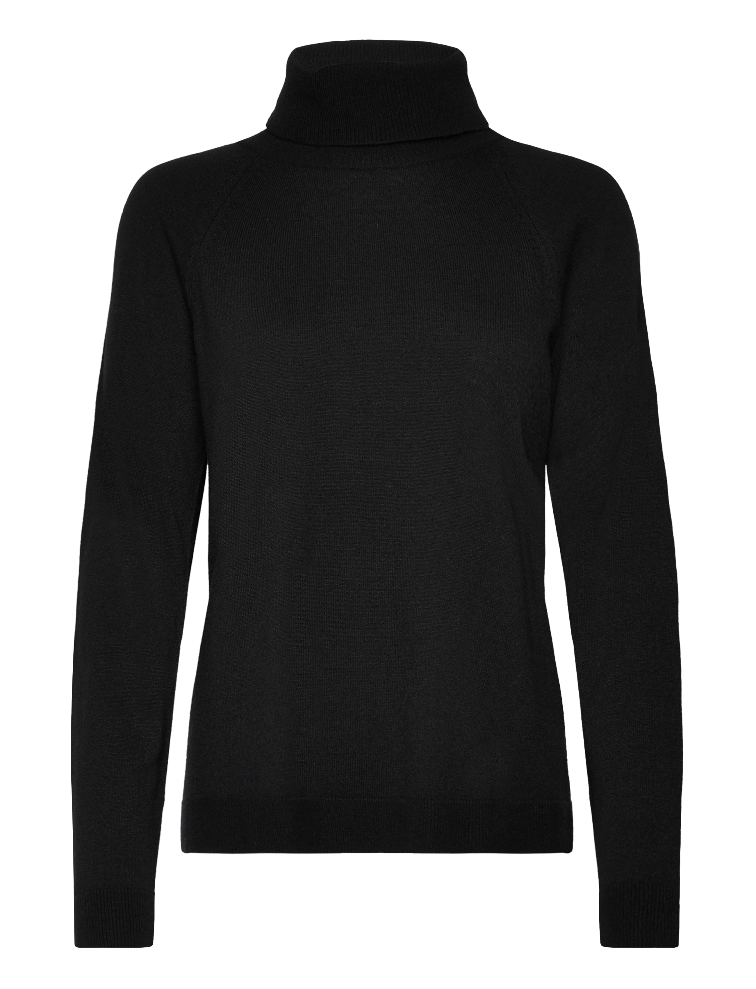 UNITED COLORS OF BENETTON Turtle Neck Pullover Schwarz - L - Damen