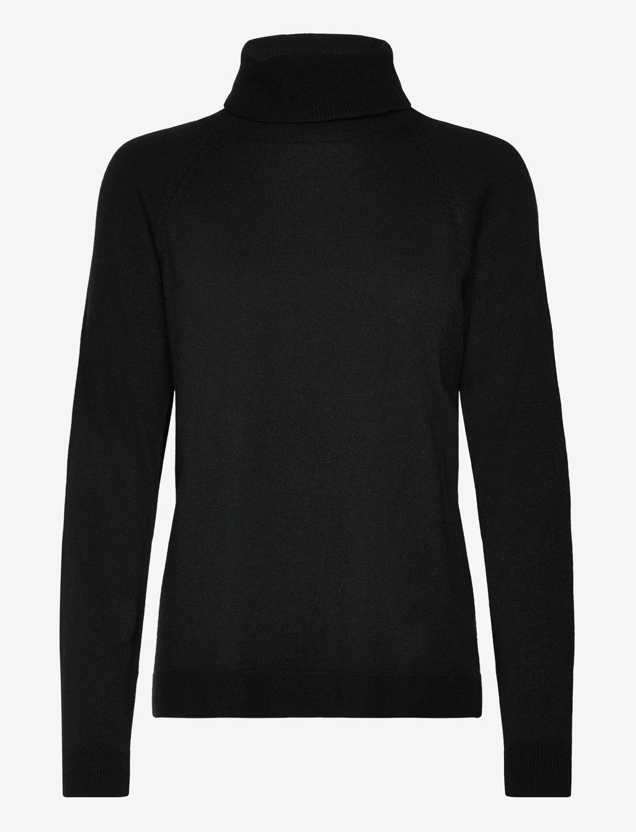 United Colors of Benetton - TURTLE NECK SWEATER - rullekraver - black - 0
