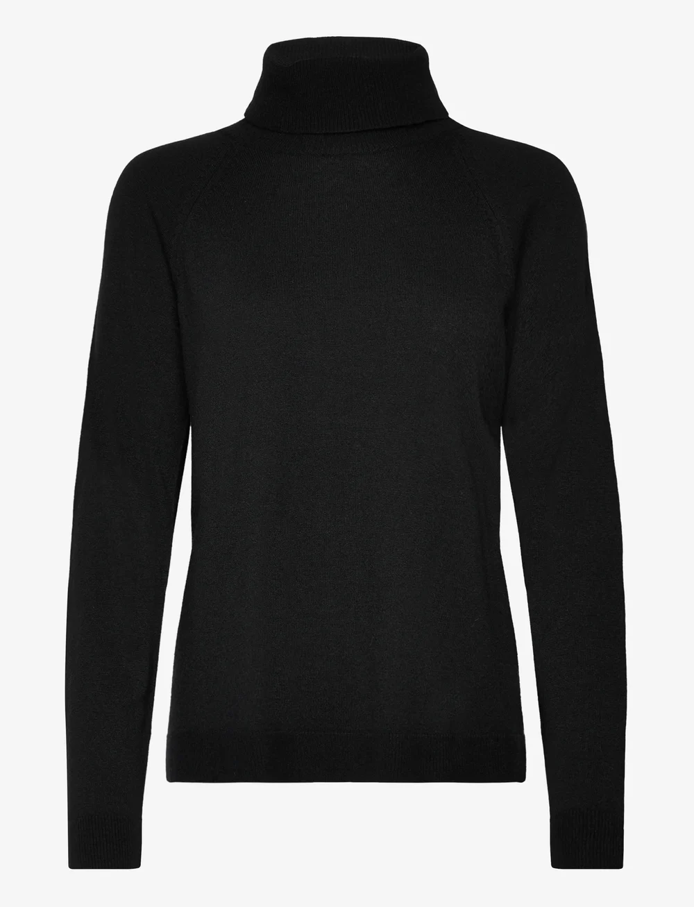 United Colors of Benetton - TURTLE NECK SWEATER - pologenser - black - 0