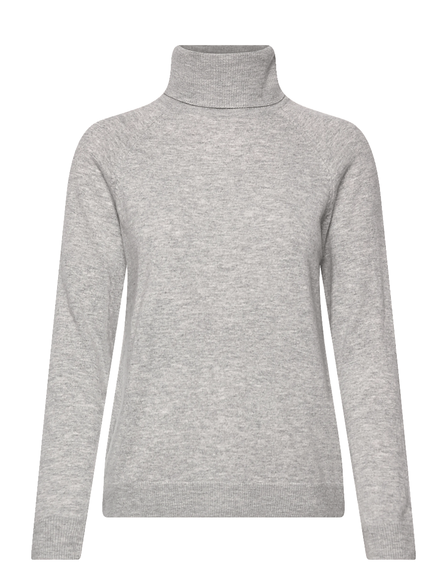 United Colors of Benetton - TURTLE NECK SWEATER - rullekraver - grey - 0