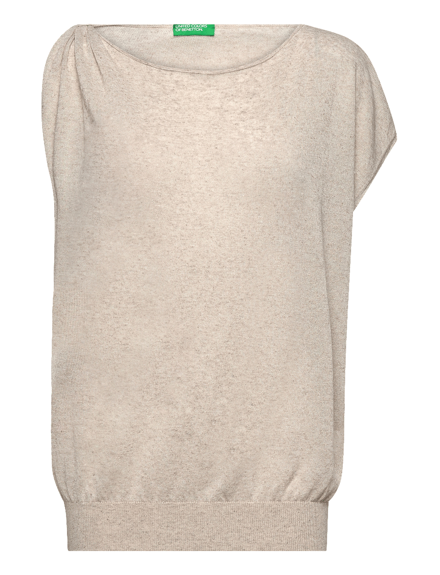 United Colors of Benetton - BOAT-NECK SWEATER. - pulls - beige - 0