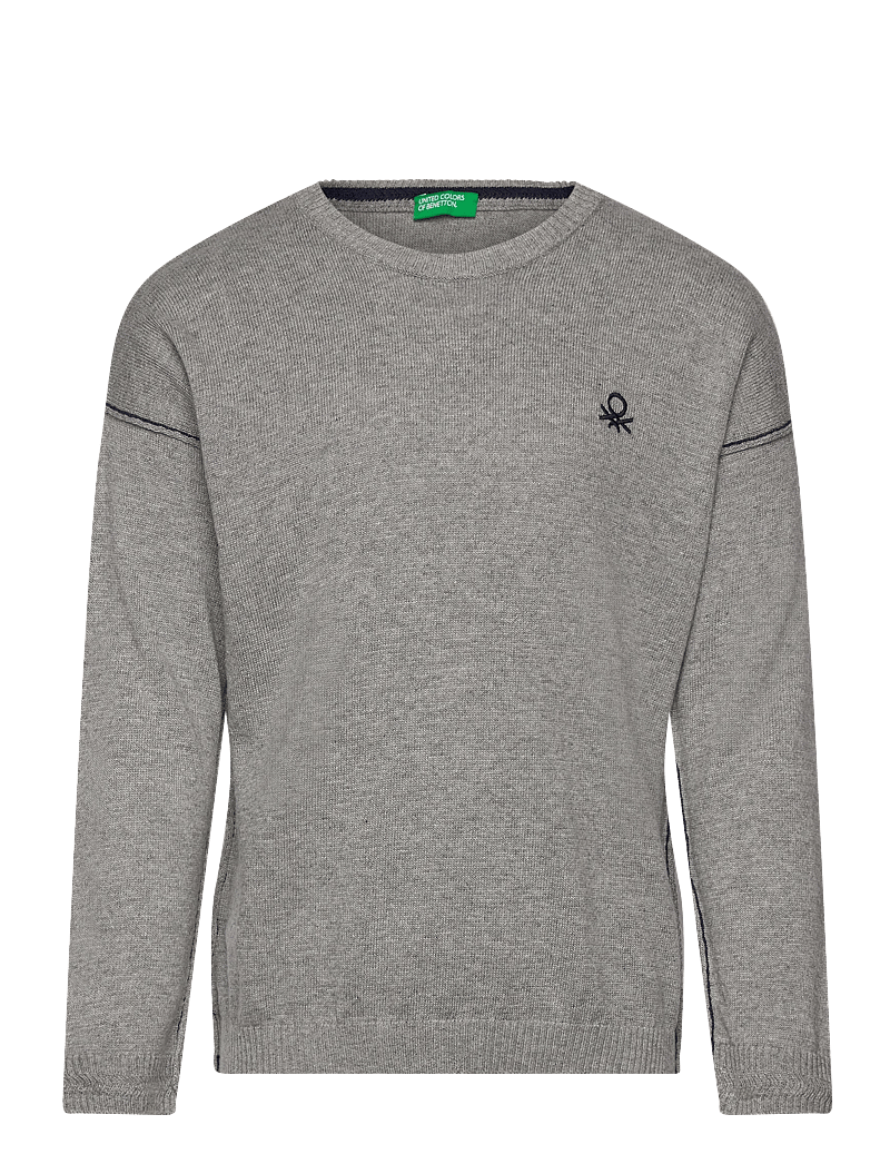 United Colors of Benetton - SWEATER L/S - sweatshirts - grey - 0