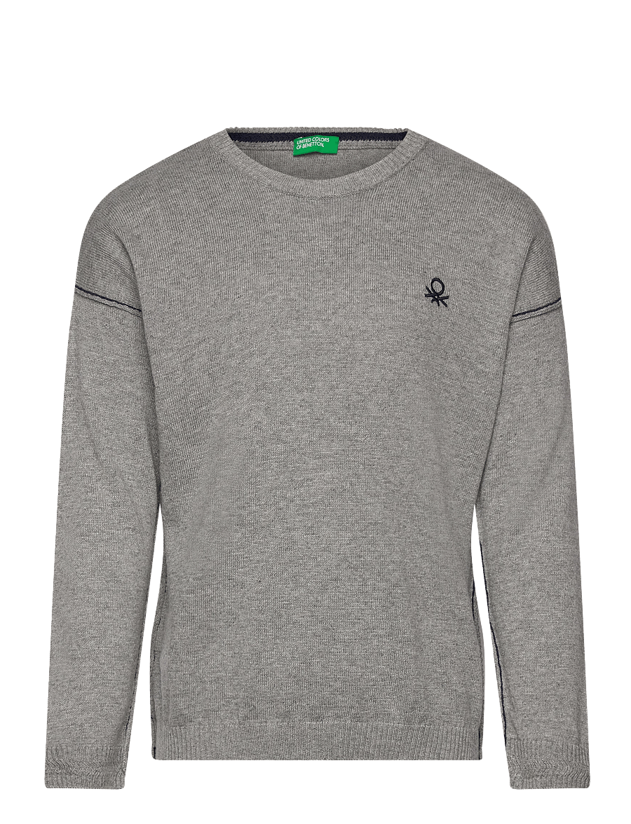 United Colors of Benetton - SWEATER L/S - rudens apģērbi - grey - 0