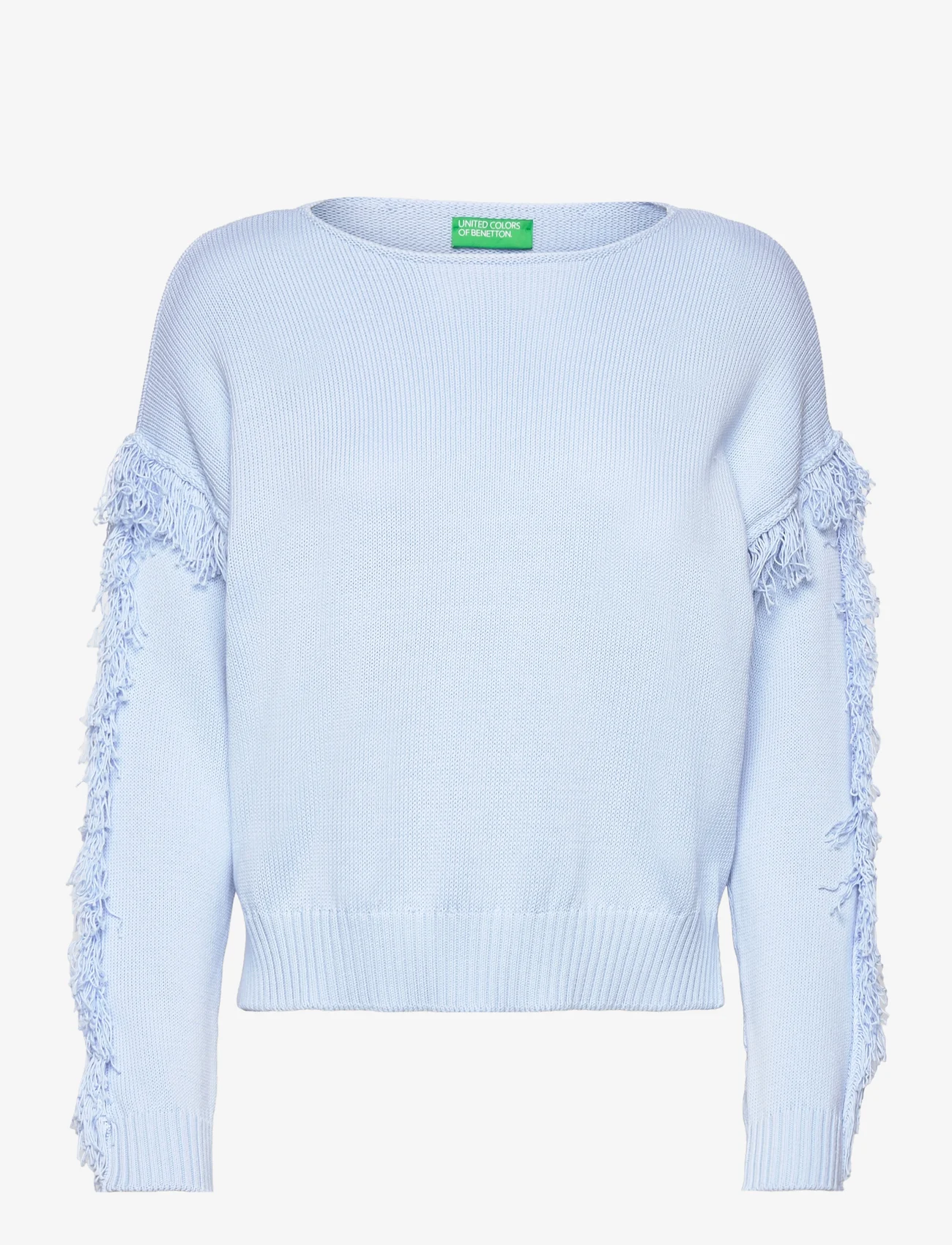 United Colors of Benetton - BOAT-NECK SWEAT.L/S - neulepuserot - blue - 0