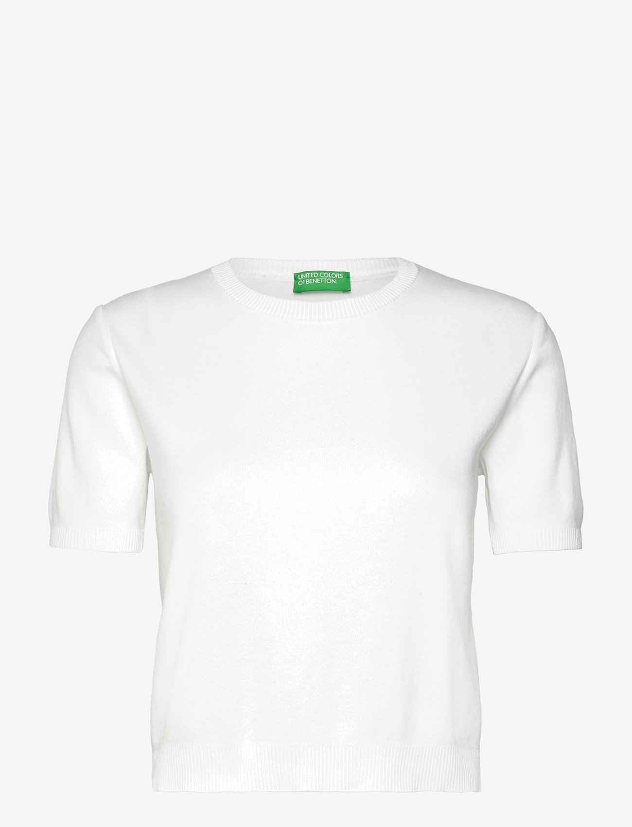 United Colors of Benetton - SWEATER - t-shirts - white - 0