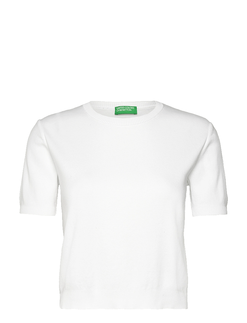 United Colors of Benetton - SWEATER - t-shirts - white - 0