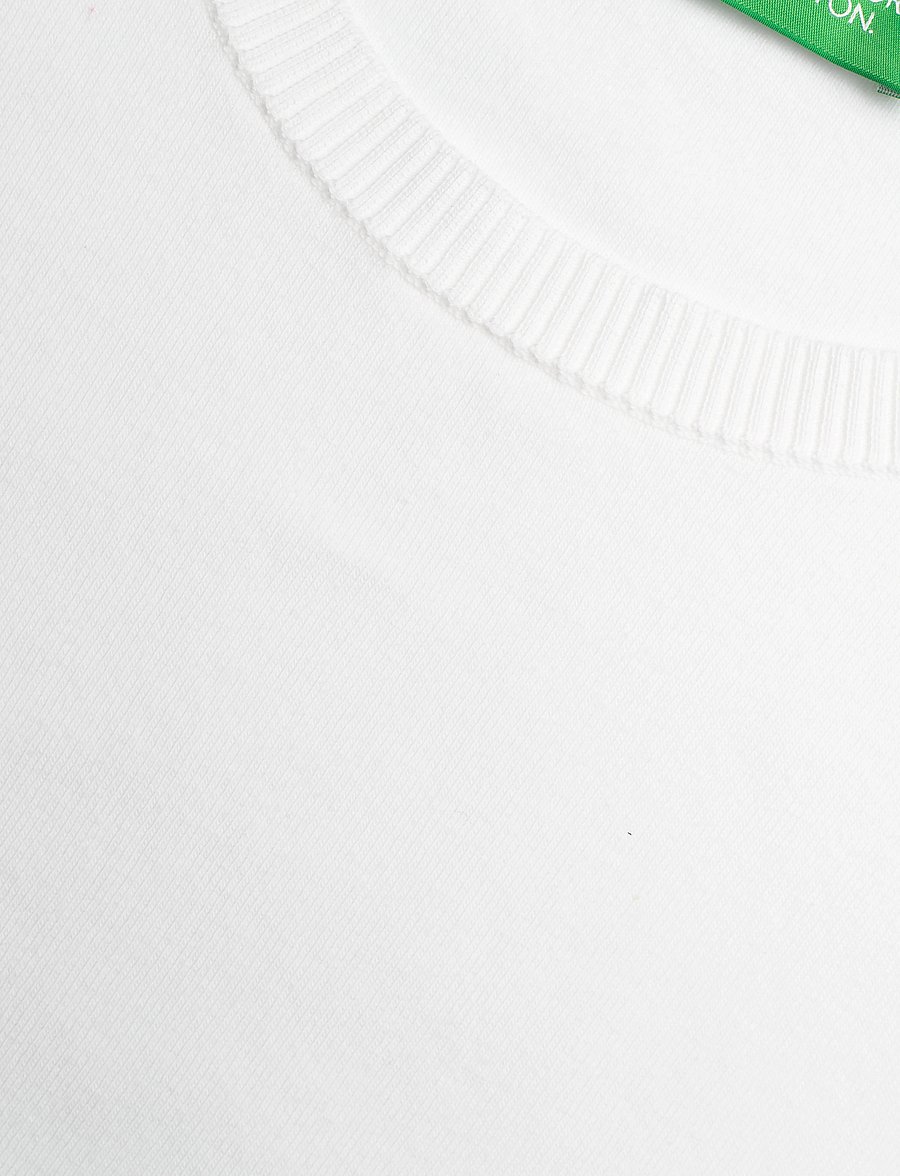United Colors of Benetton - SWEATER - white - 2