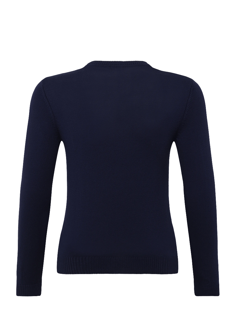 United Colors of Benetton - SWEATER L/S - stickade tröjor - blue - 1