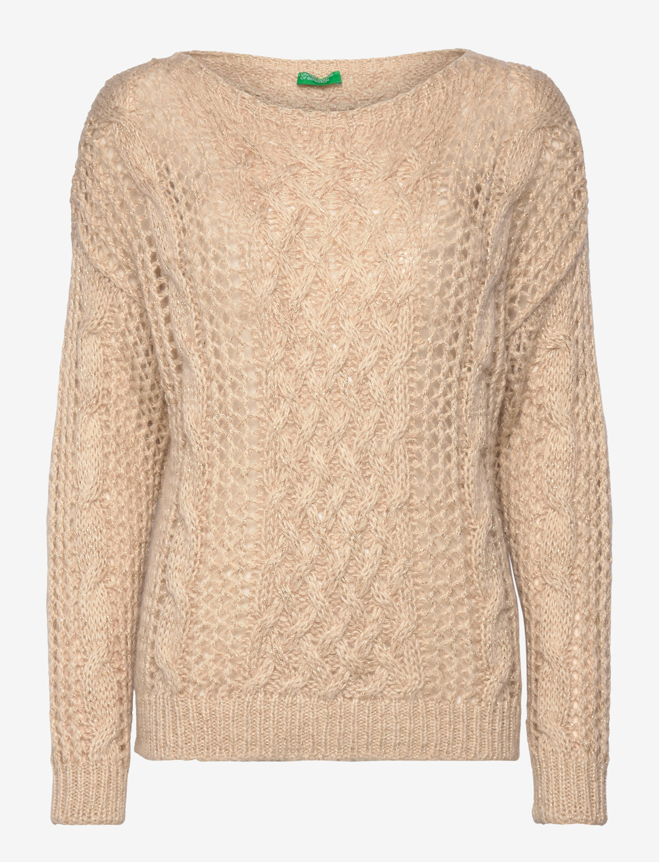 United Colors of Benetton - SWEATER L/S - sviitrid - beige - 0