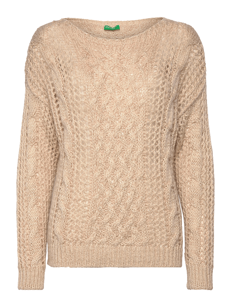 United Colors of Benetton - SWEATER L/S - sviitrid - beige - 0