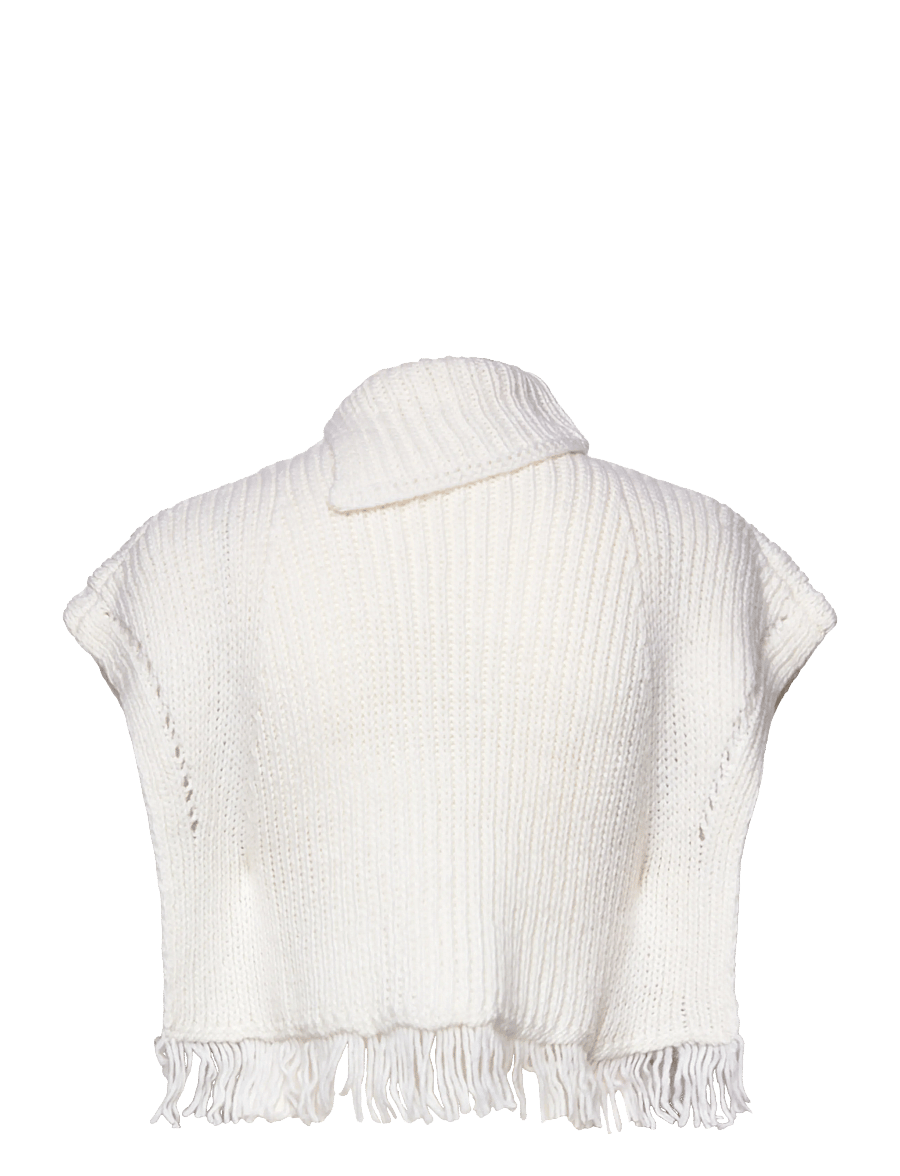 United Colors of Benetton - CAPE - koftor - cream - 1