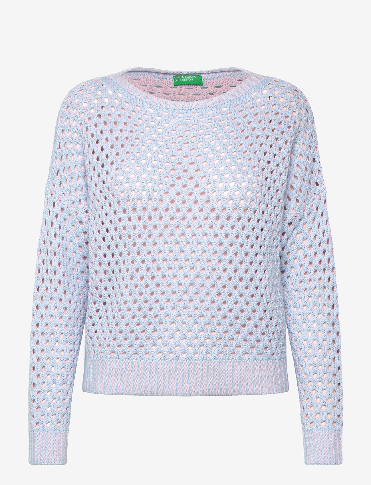 United Colors of Benetton - BOAT-NECK SWEAT.L/S - sviitrid - blue - 0