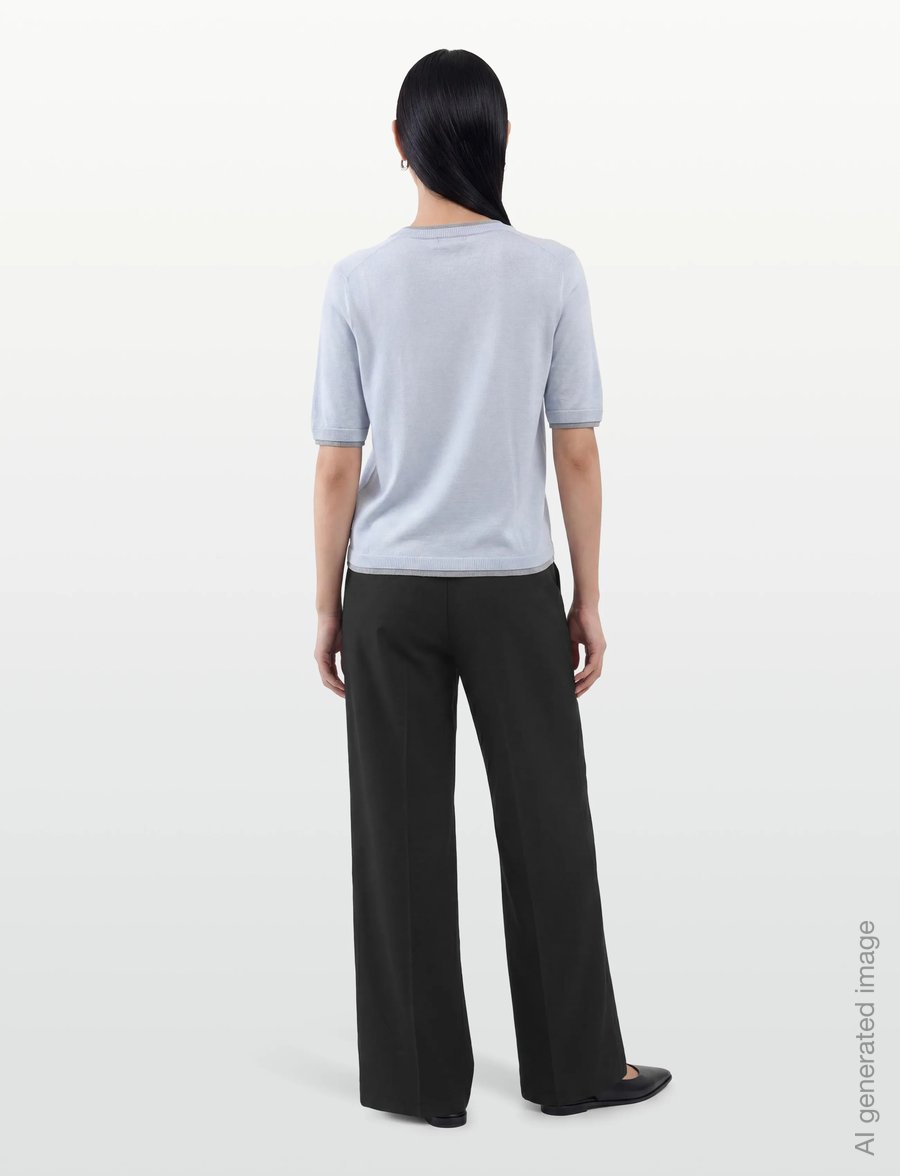 United Colors of Benetton - SWEATER - stickade tröjor - blue - 4