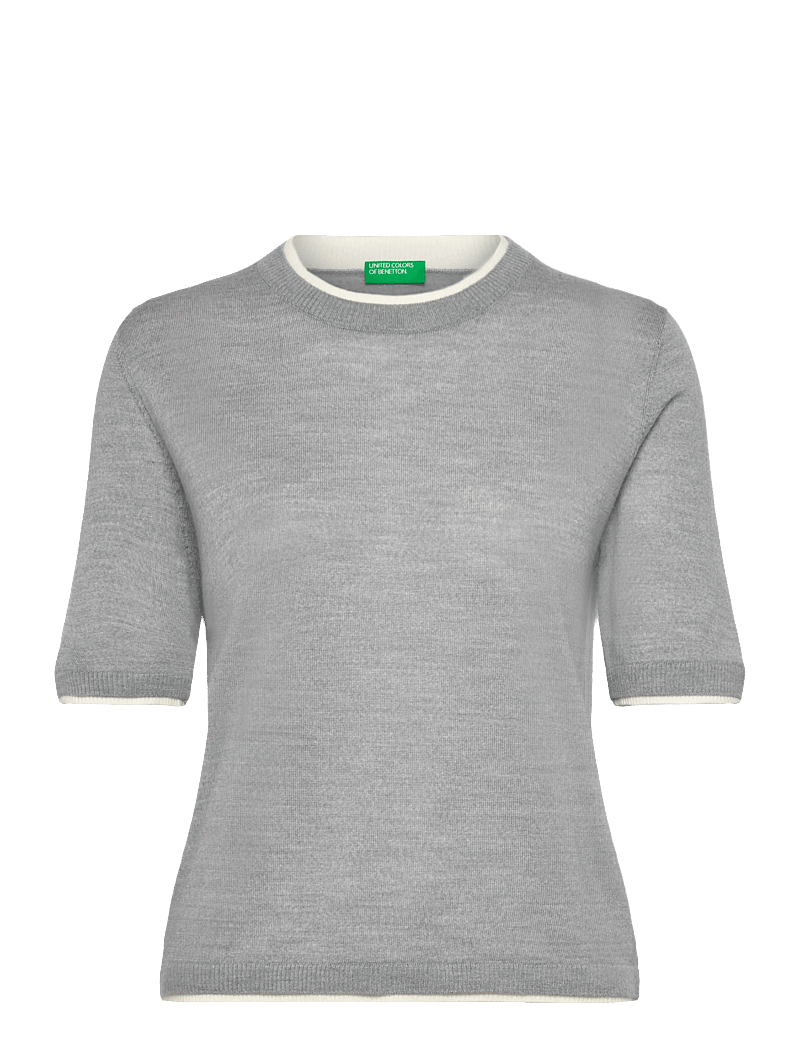 United Colors of Benetton - SWEATER - stickade tröjor - grey - 0