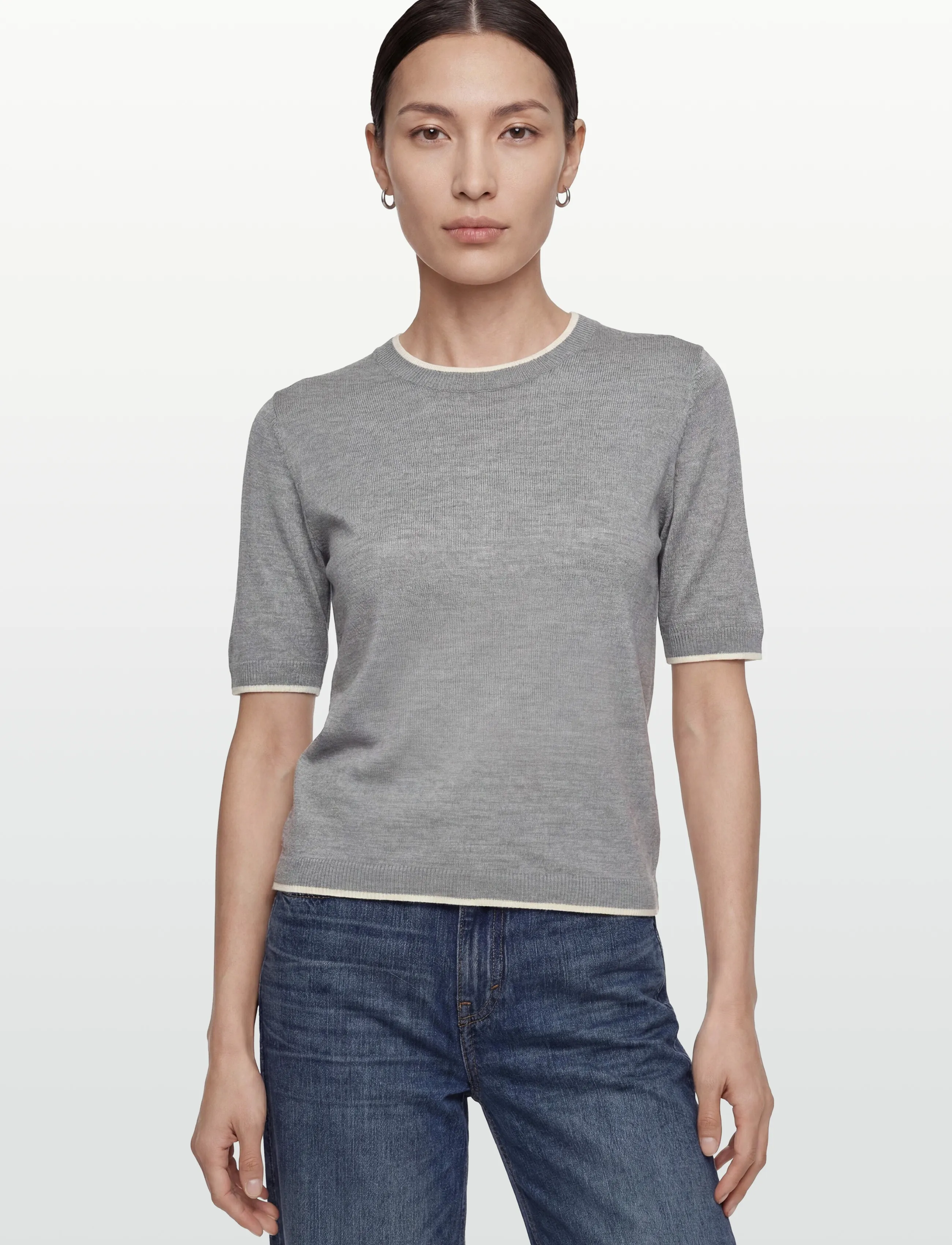 United Colors of Benetton - SWEATER - striktrøjer - grey - 3