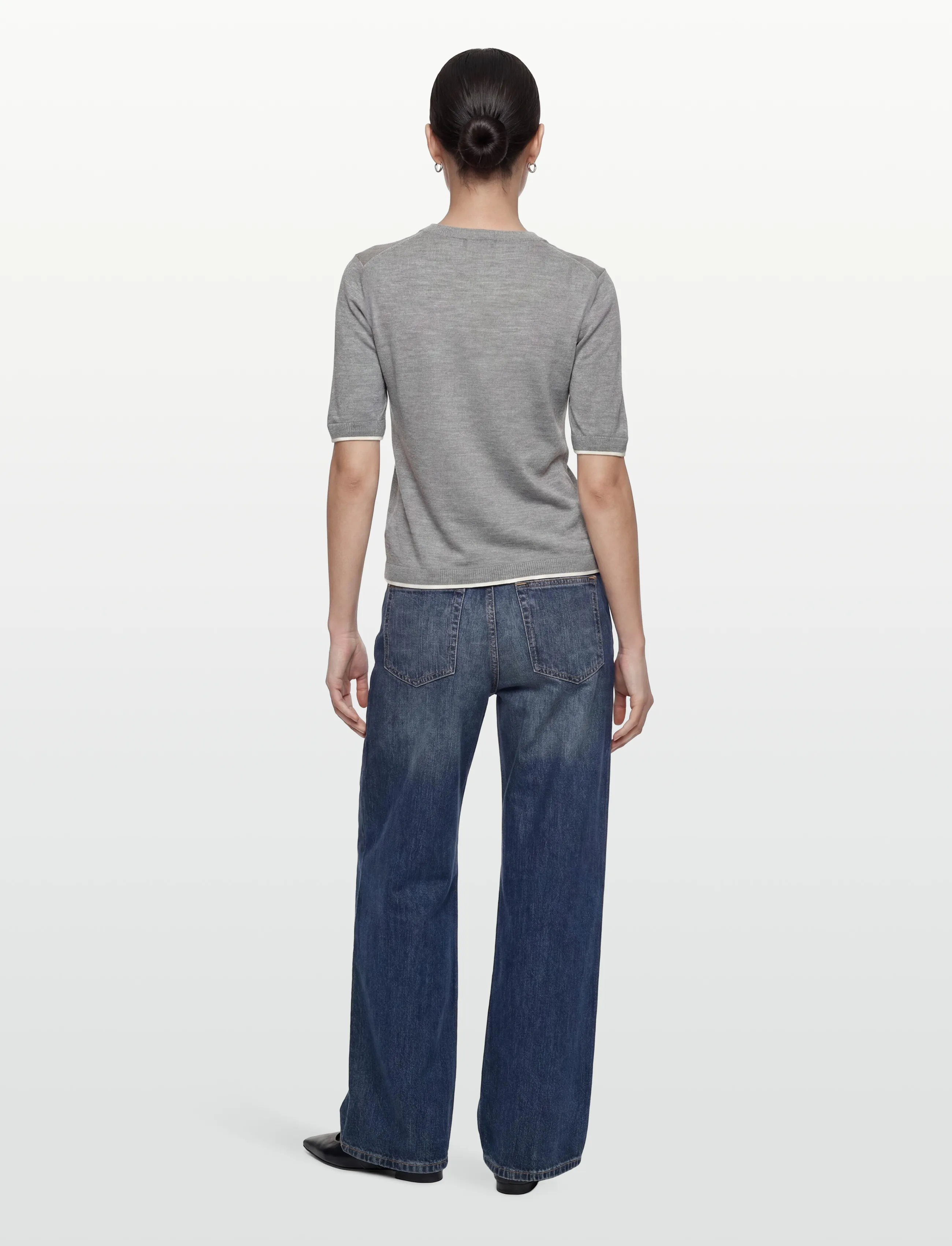 United Colors of Benetton - SWEATER - striktrøjer - grey - 4