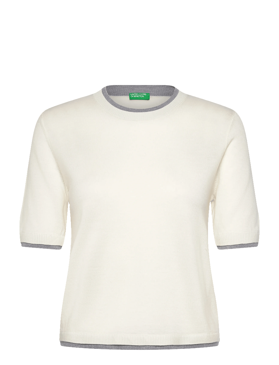 United Colors of Benetton - SWEATER - pullover - white - 1