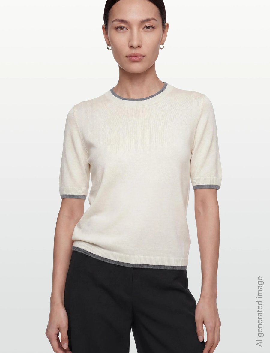 United Colors of Benetton - SWEATER - pullover - white - 3