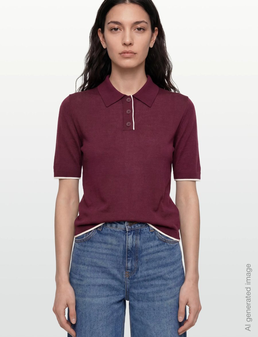 United Colors of Benetton - H/S POLO SHIRT - t-shirts - brown - 3