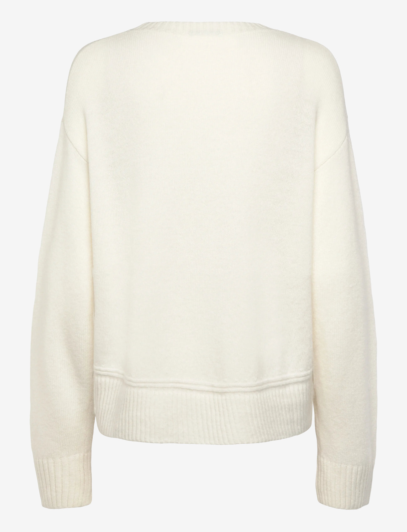 United Colors of Benetton - SWEATER L/S - striktrøjer - white - 1