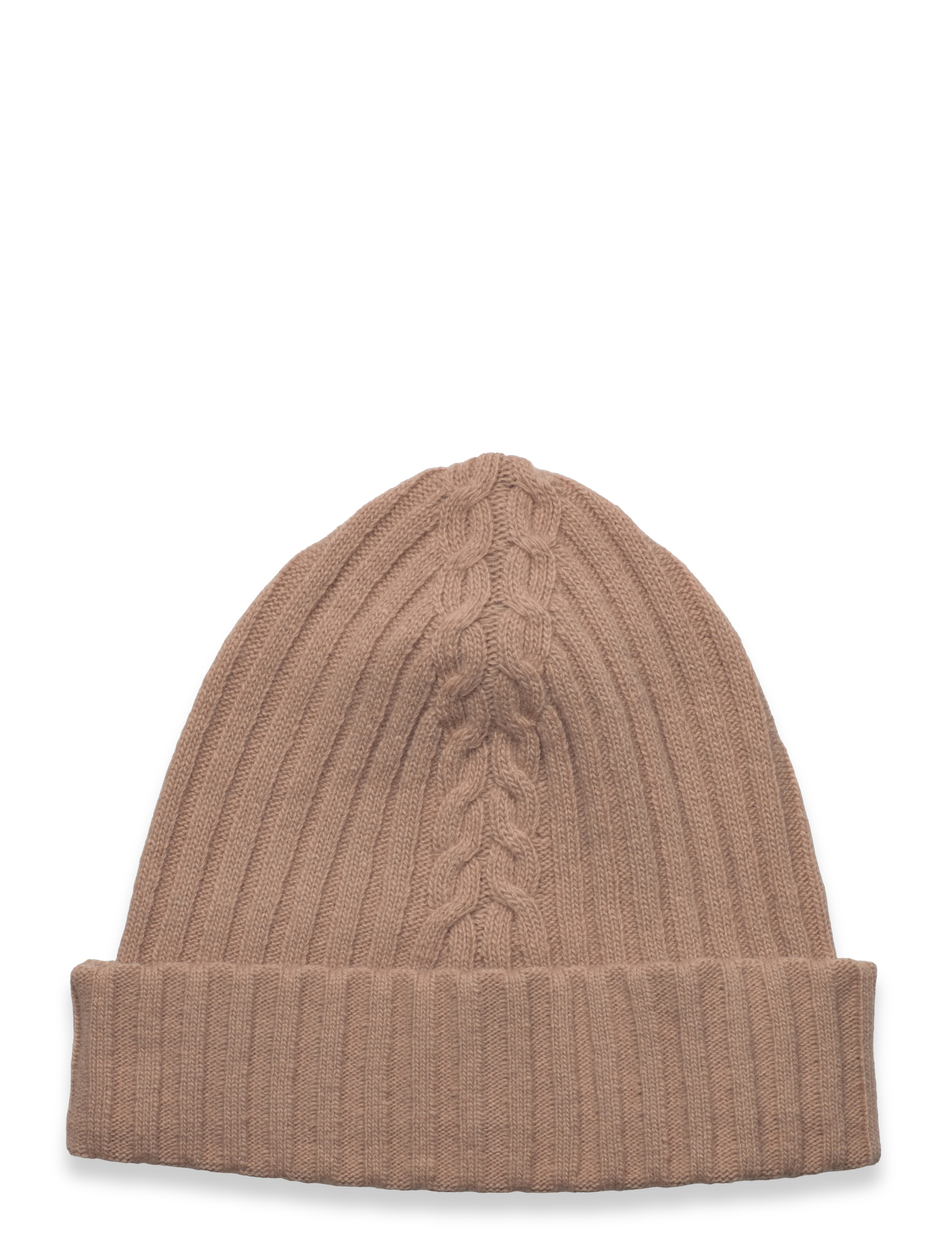 KNITTED - HAT - BEIGE