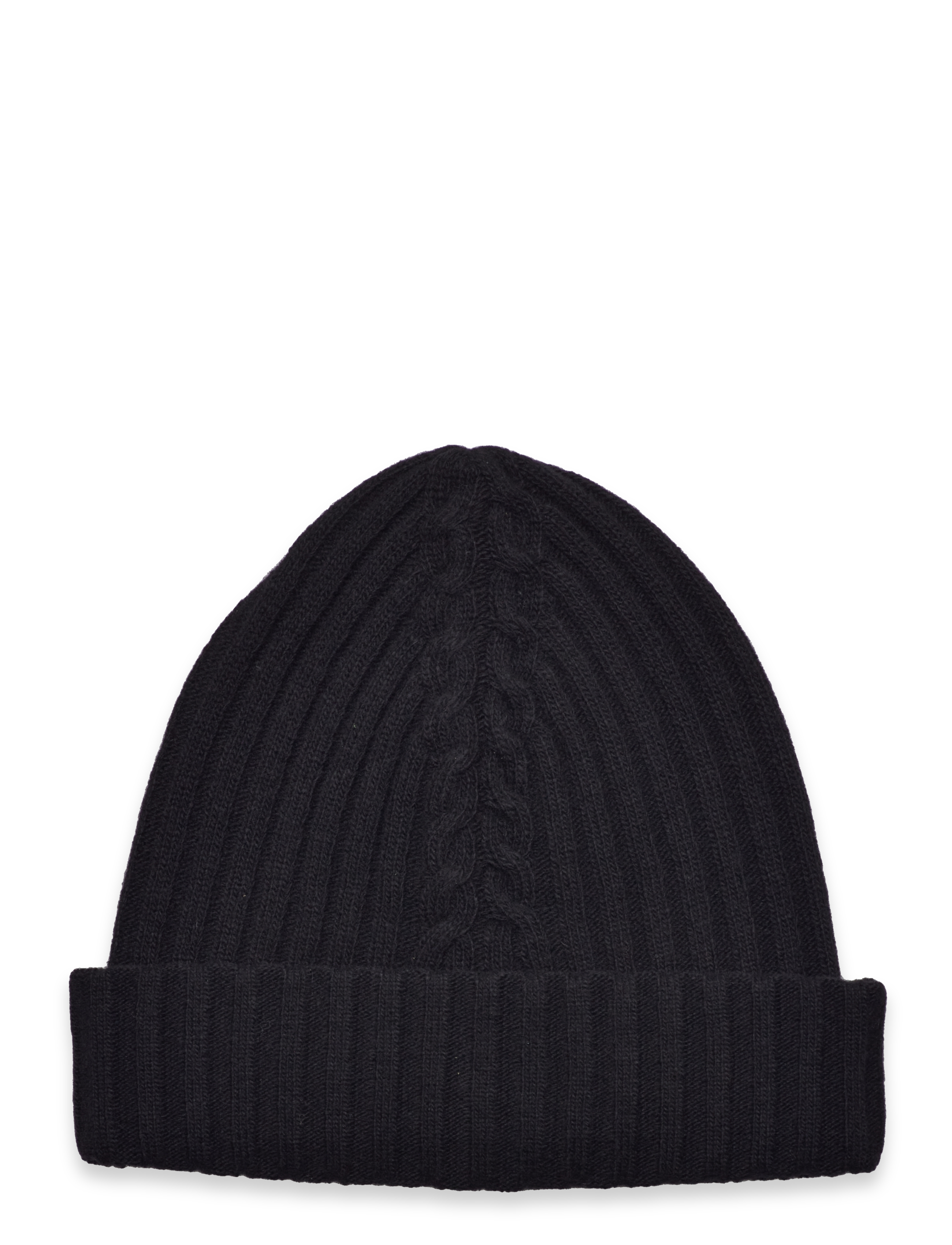 KNITTED - HAT - BLACK