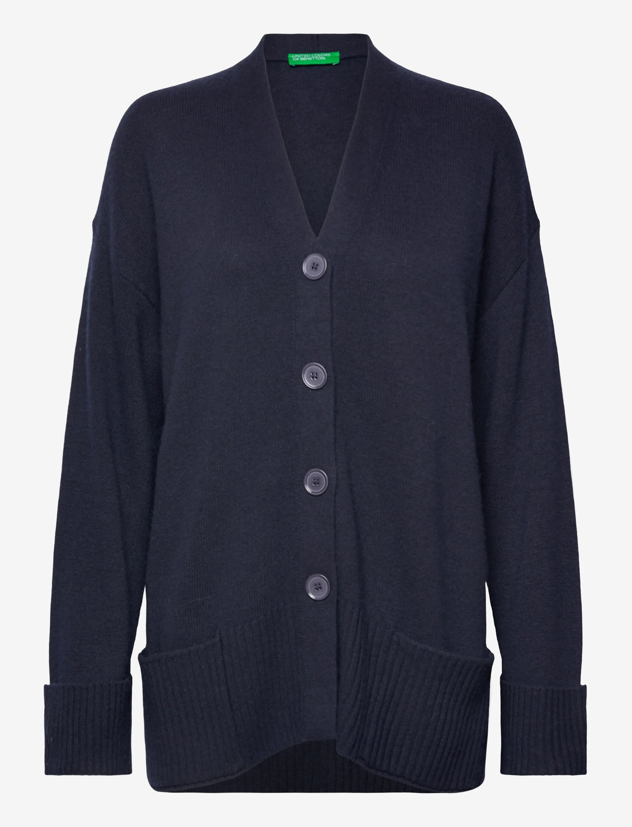 United Colors of Benetton - L/S CARDIGAN - koftor - blue - 0