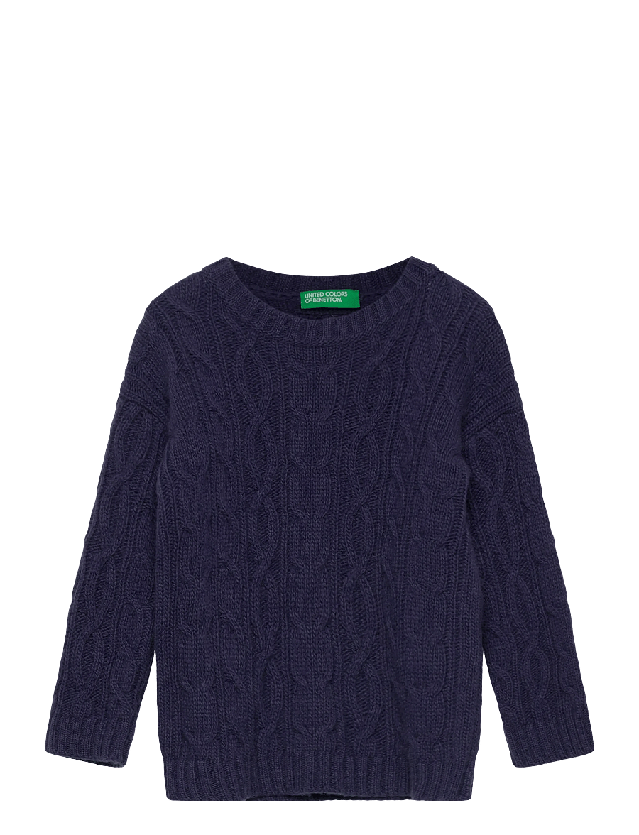 United Colors of Benetton - SWEATER L/S - džemprid - blue - 0