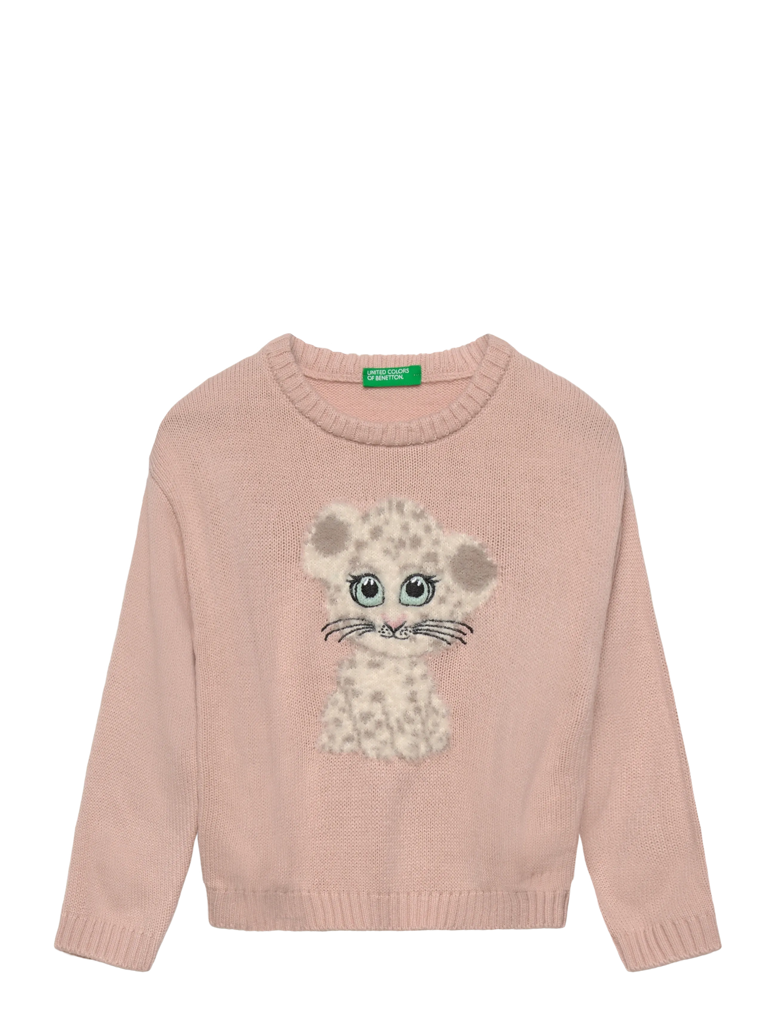 United Colors of Benetton SWEATER L/S - Pullover - PINK / pink/rose