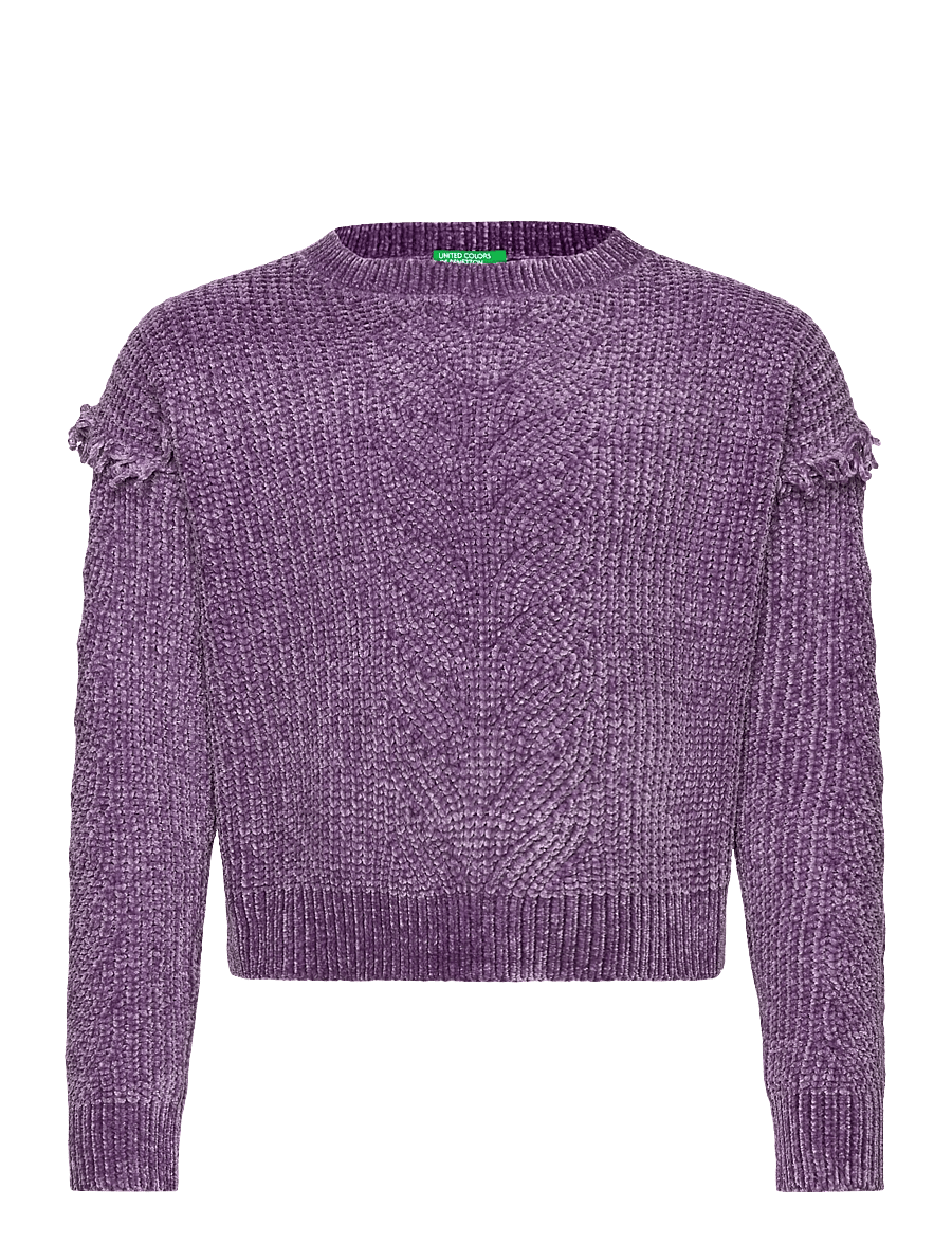 United Colors of Benetton - SWEATER L/S - pullover - violet - 0