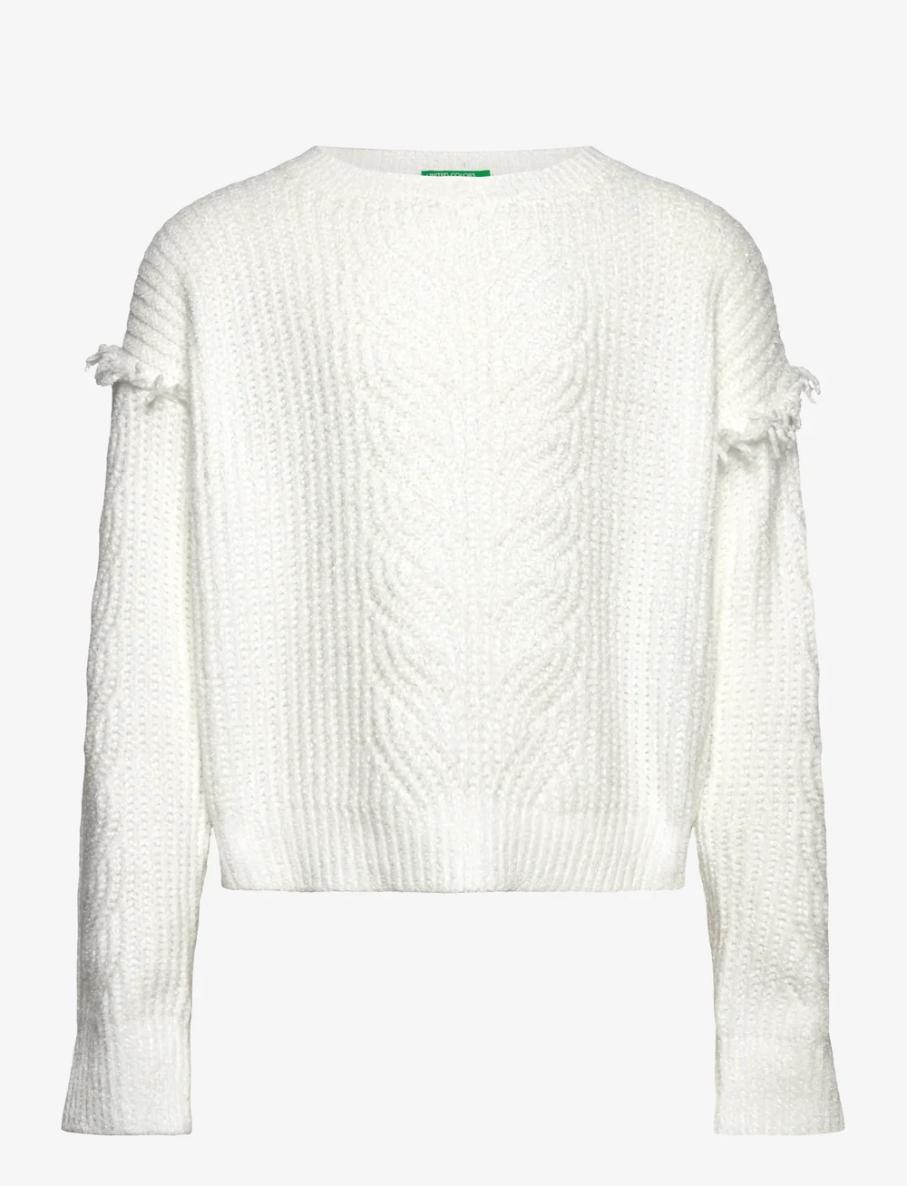 United Colors of Benetton - SWEATER L/S - džemprid - white - 0