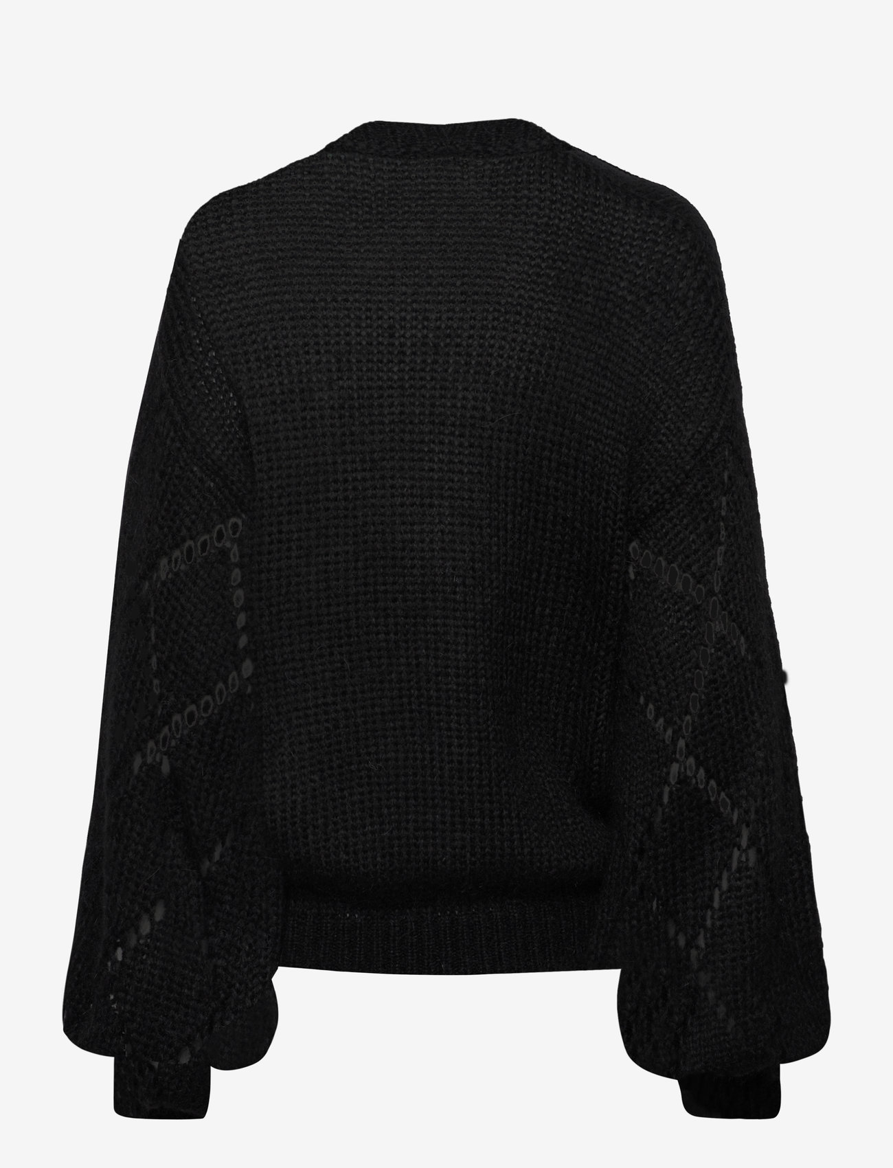 United Colors of Benetton - V NECK SWEATER L/S - black - 1