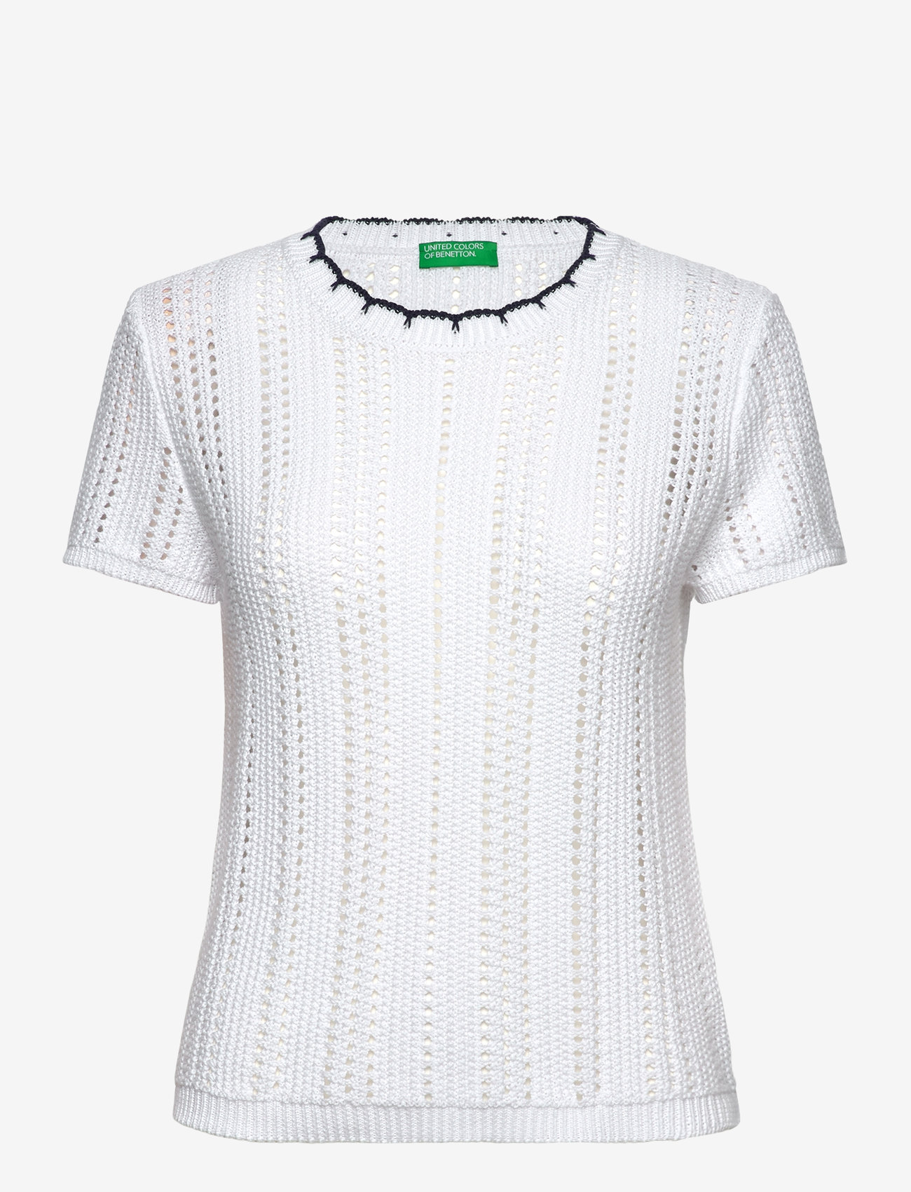 United Colors of Benetton - SWEATER - t-shirts - white - 0