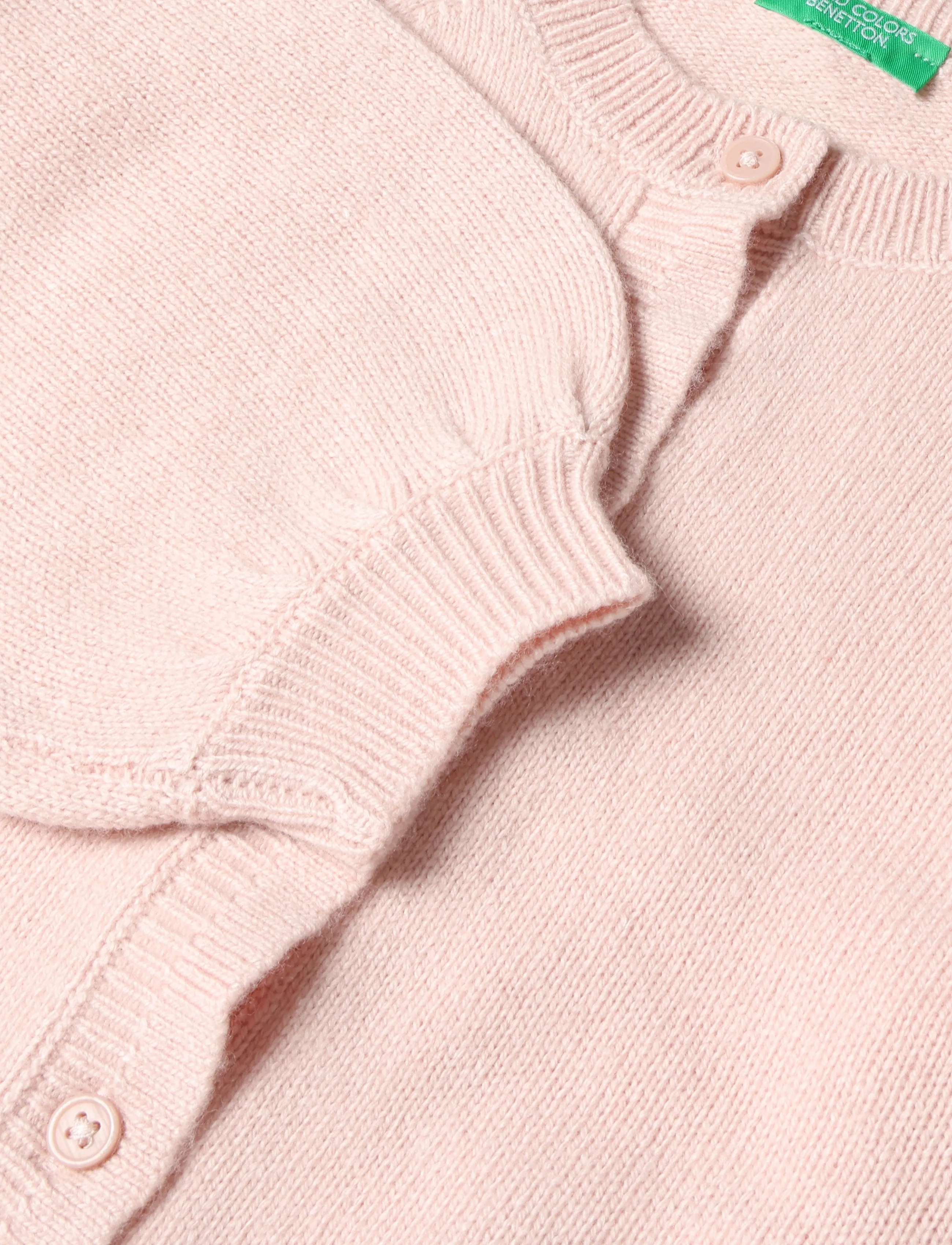 United Colors of Benetton - L/S SWEATER - cardigans - pink - 2