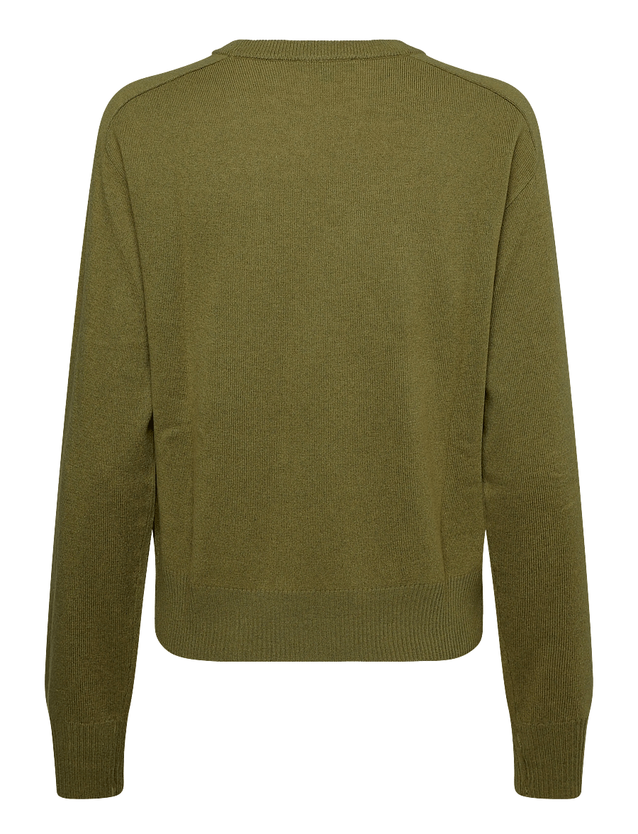 United Colors of Benetton - SWEATER L/S - striktrøjer - green - 1