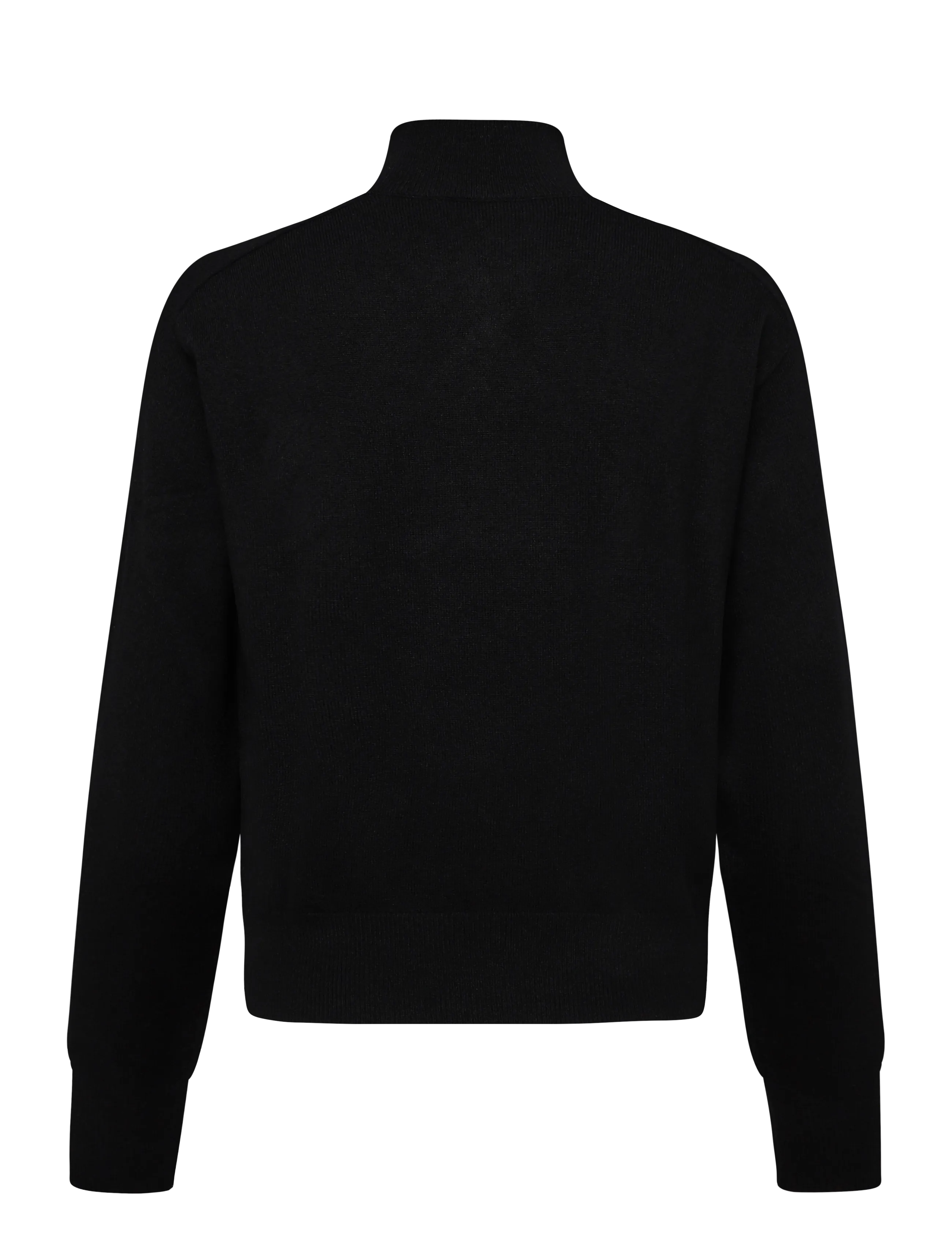 United Colors of Benetton - TURTLE NECK SWEATER - jumpers - black - 1