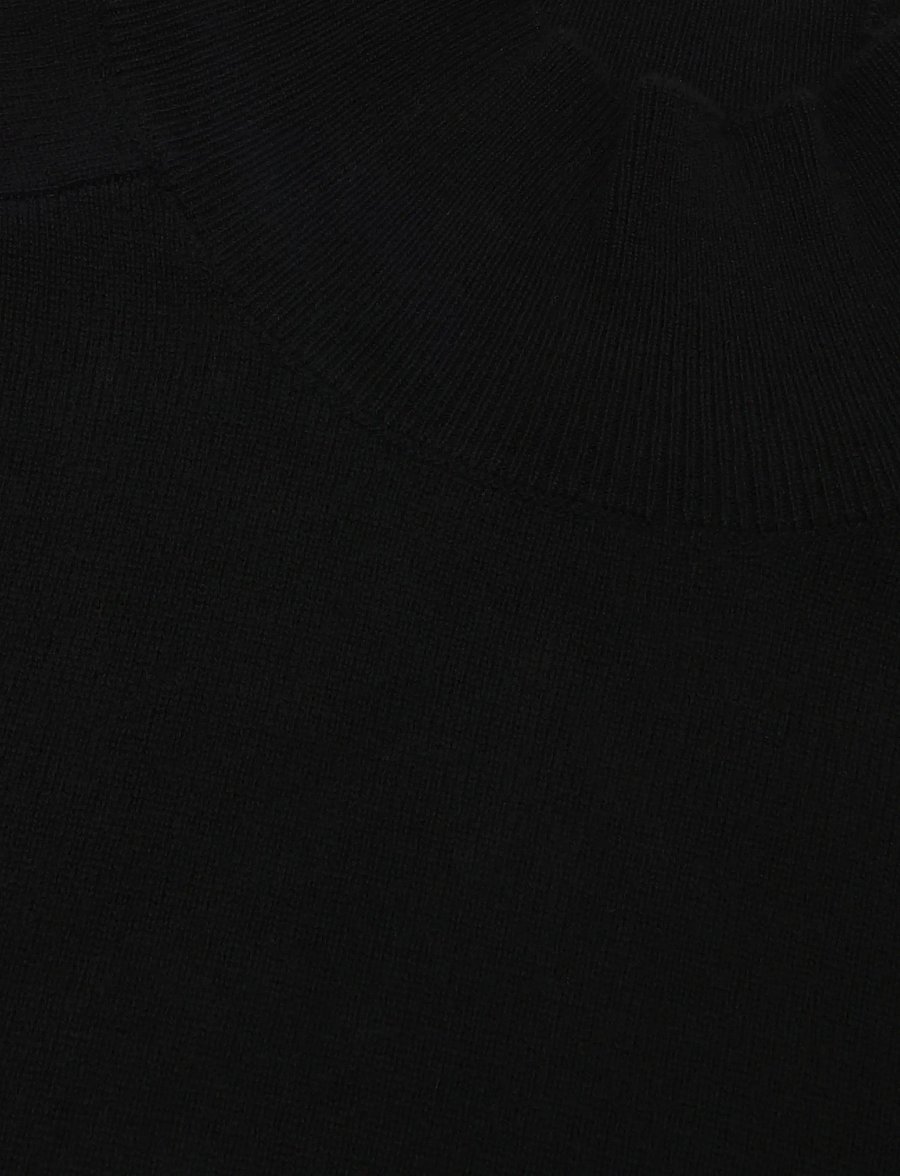 United Colors of Benetton - TURTLE NECK SWEATER - kampsunid - black - 2