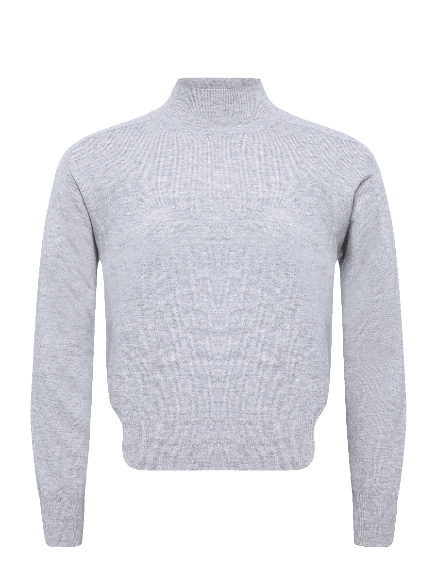 United Colors of Benetton - TURTLE NECK SWEATER - kampsunid - grey - 0