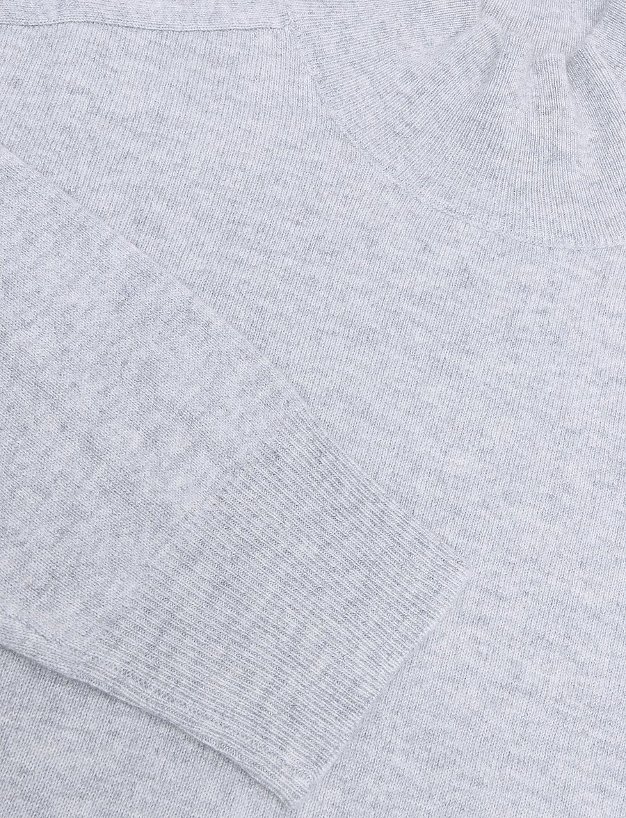 United Colors of Benetton - TURTLE NECK SWEATER - kampsunid - grey - 2